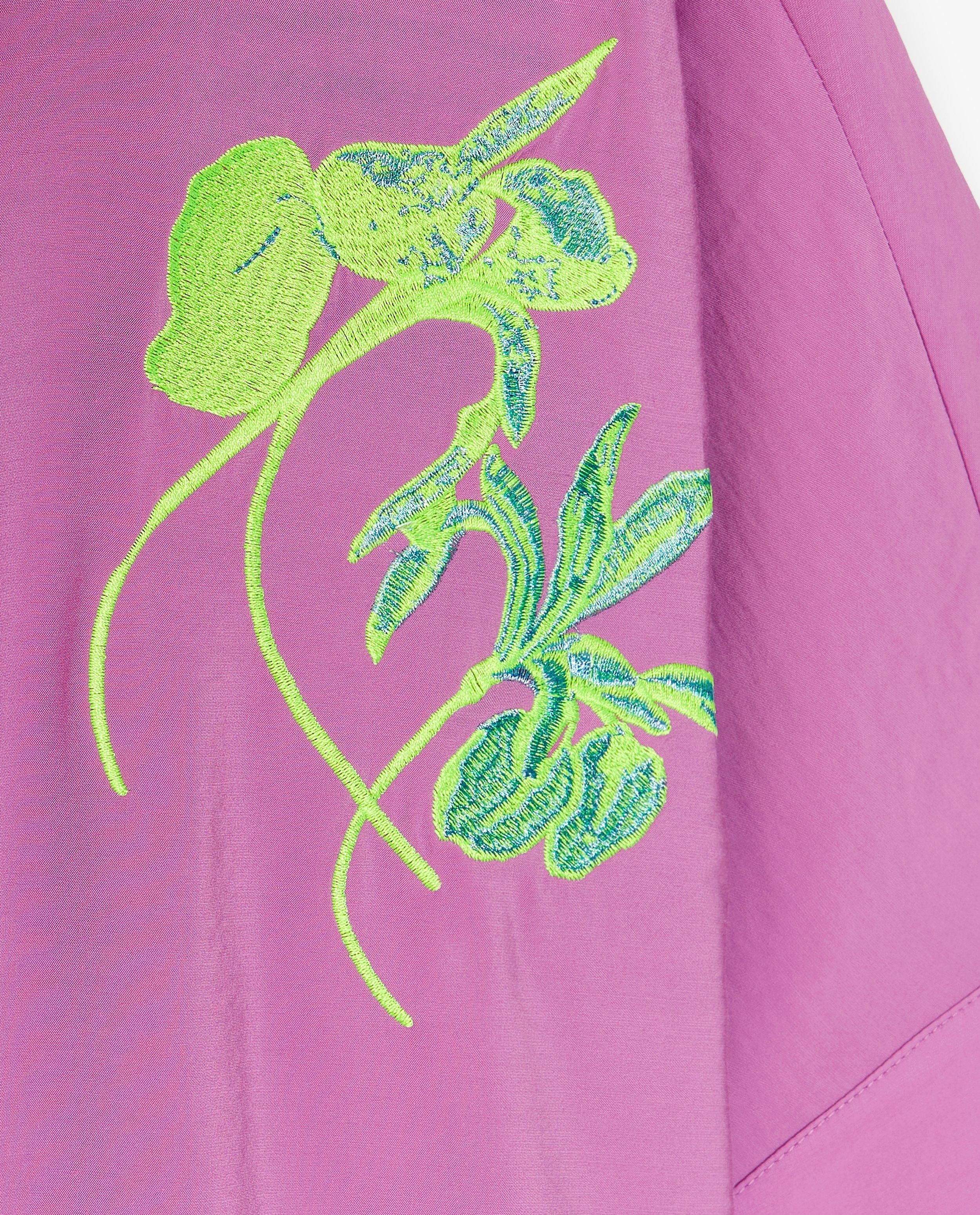 Blouse met geborduurde bloem - Product Detail - lila - afbeelding nummer 7