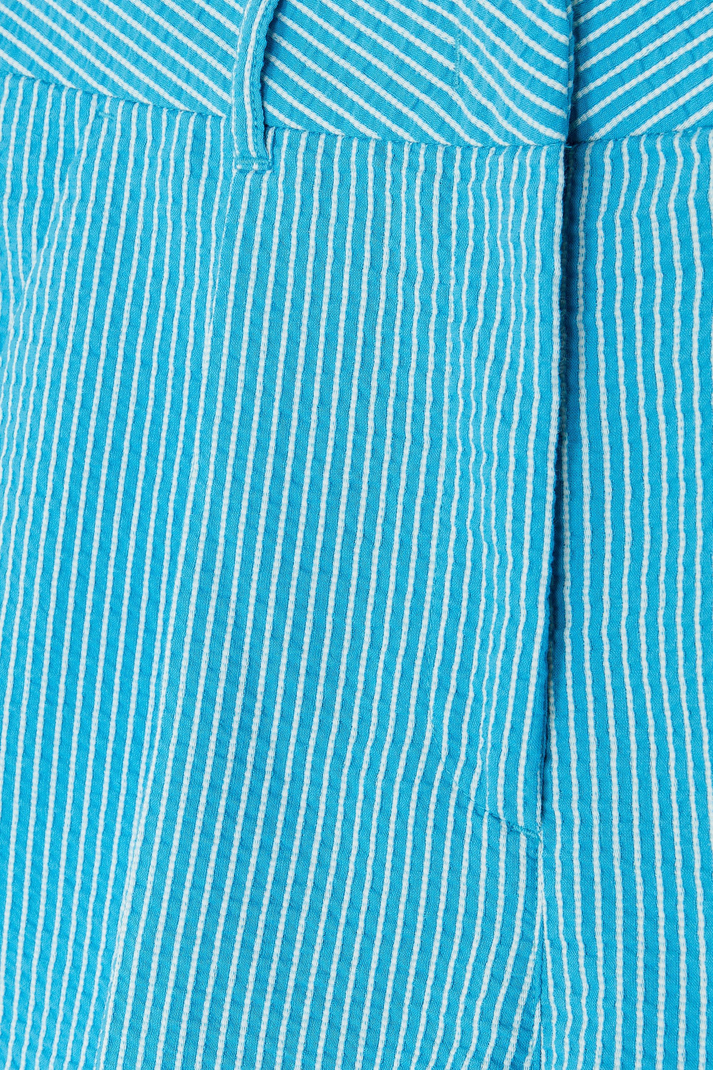 Short &agrave; rayures - D&eacute;tails du produit - bleu - image num&eacute;ro 6