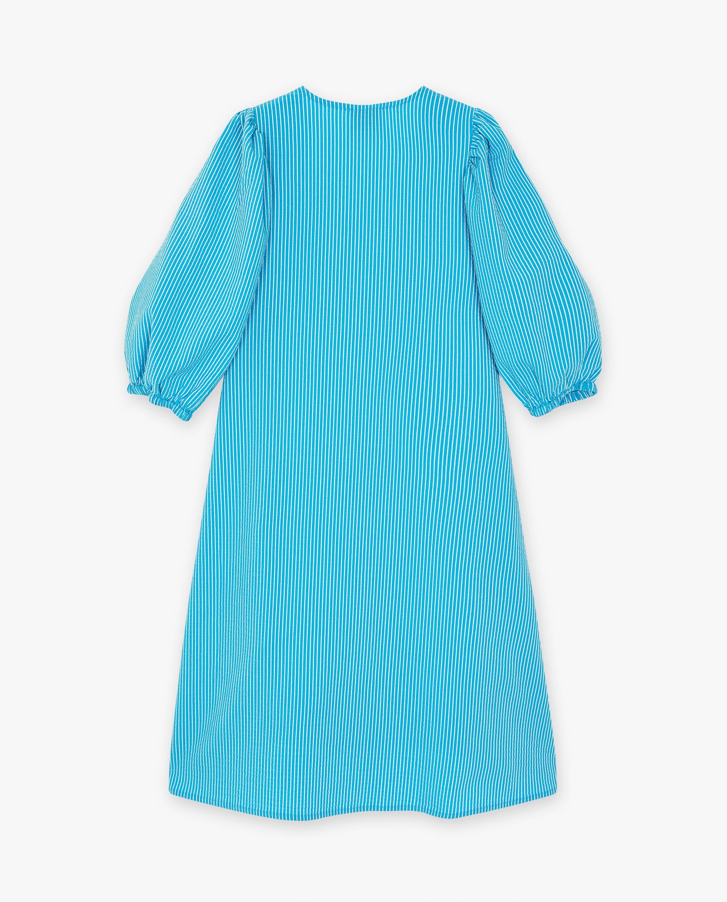 Robes - Robe à fines rayures