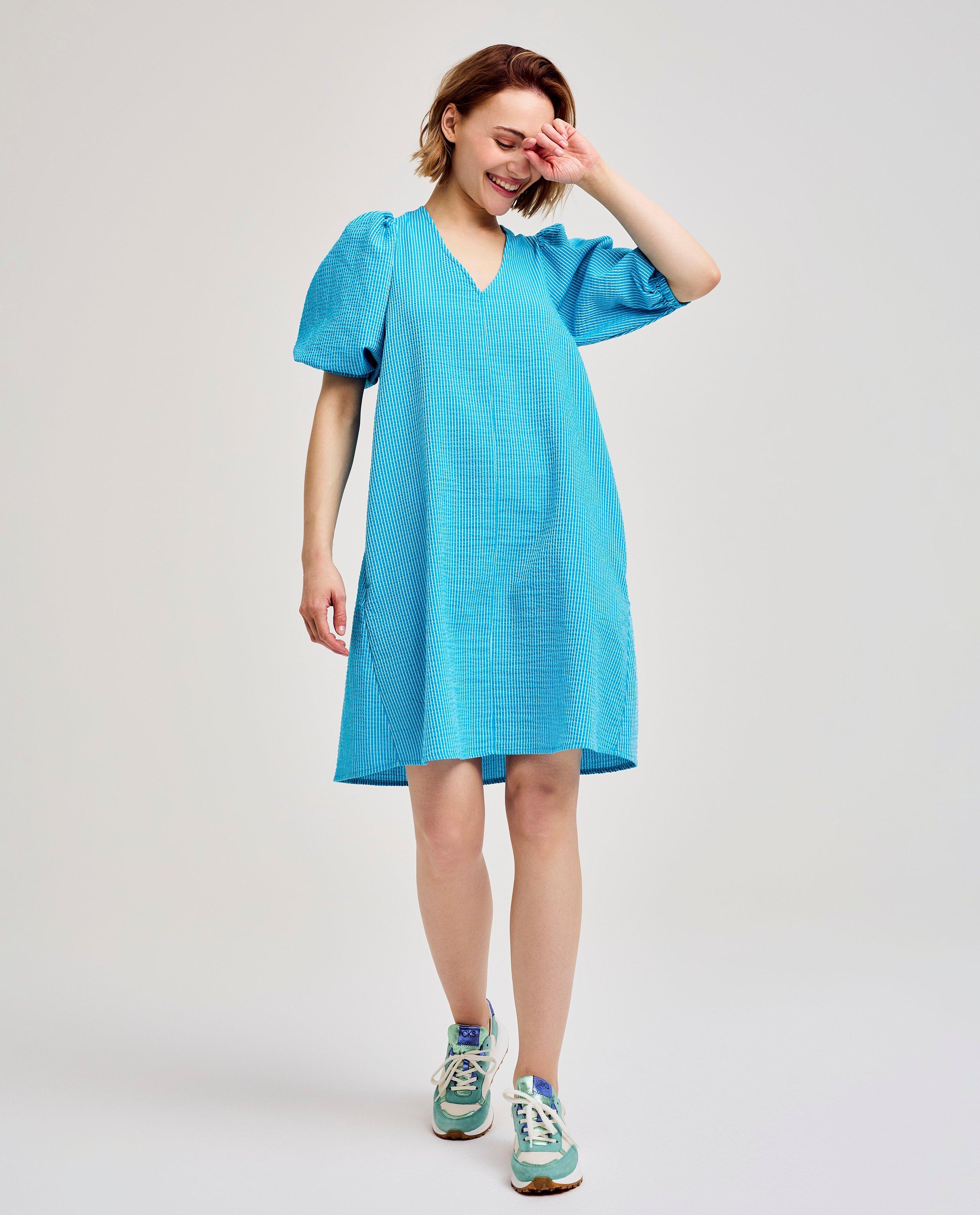 Robe à fines rayures - null - CKS Femmes