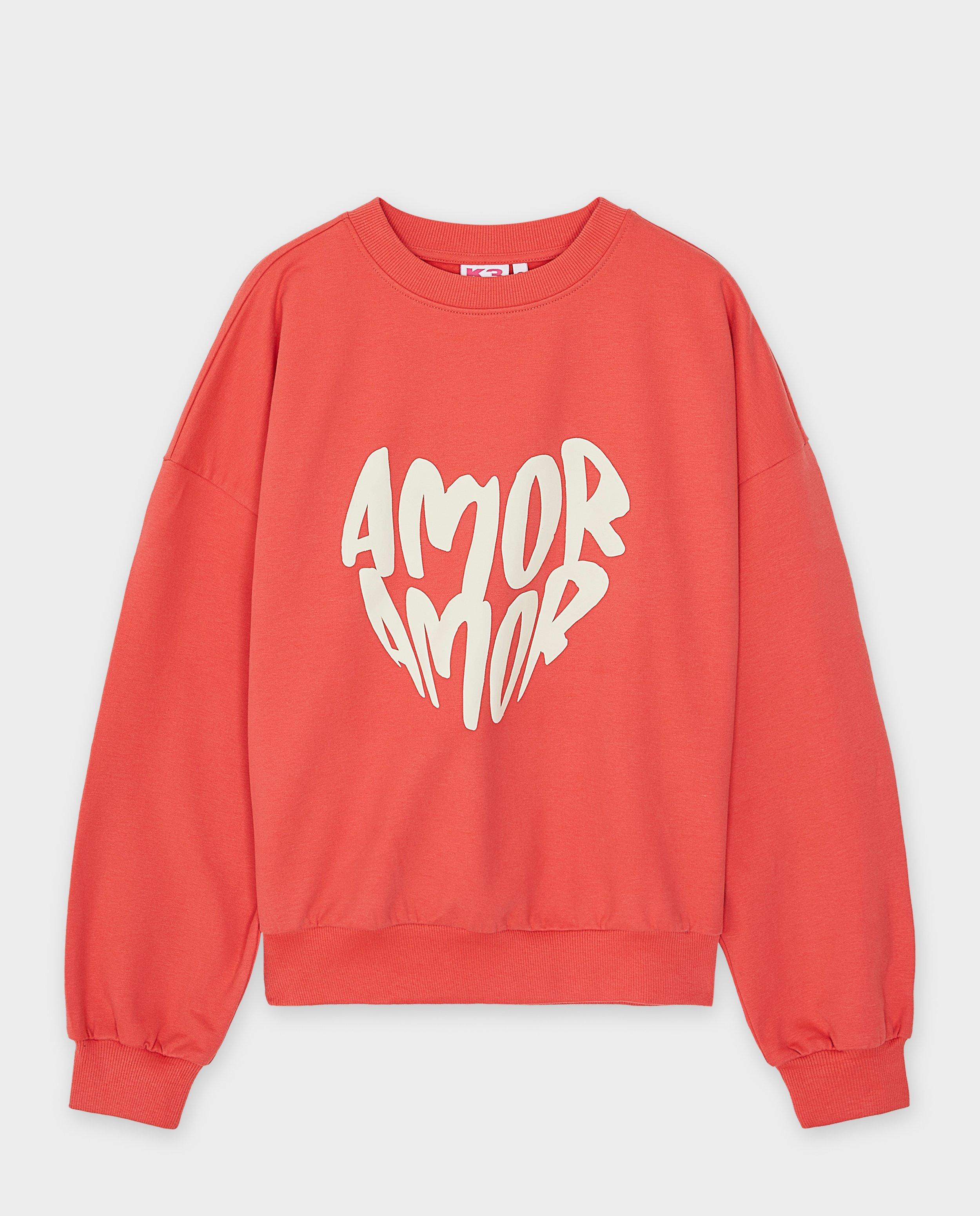 Sweaters - Sweater met opschrift K3 De 3 Biggetjes, XS-XL
