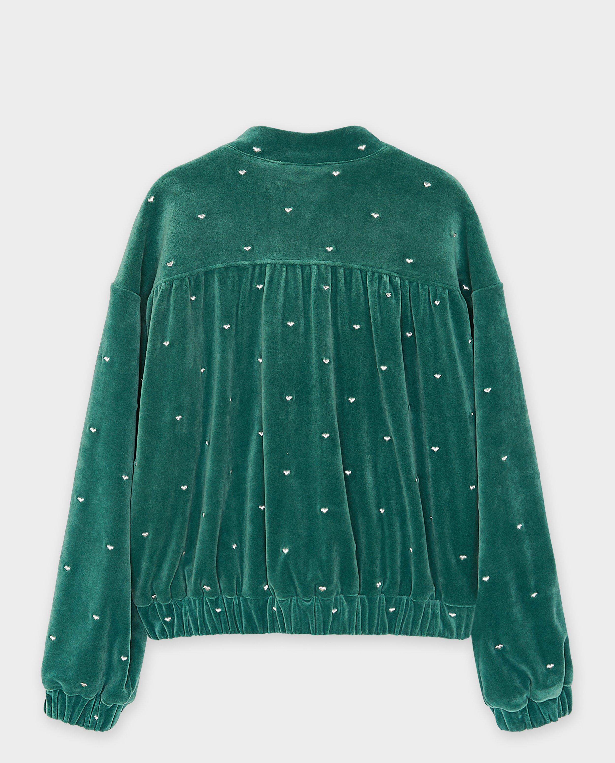 Cardigans - Bomber en velours, XS-XL