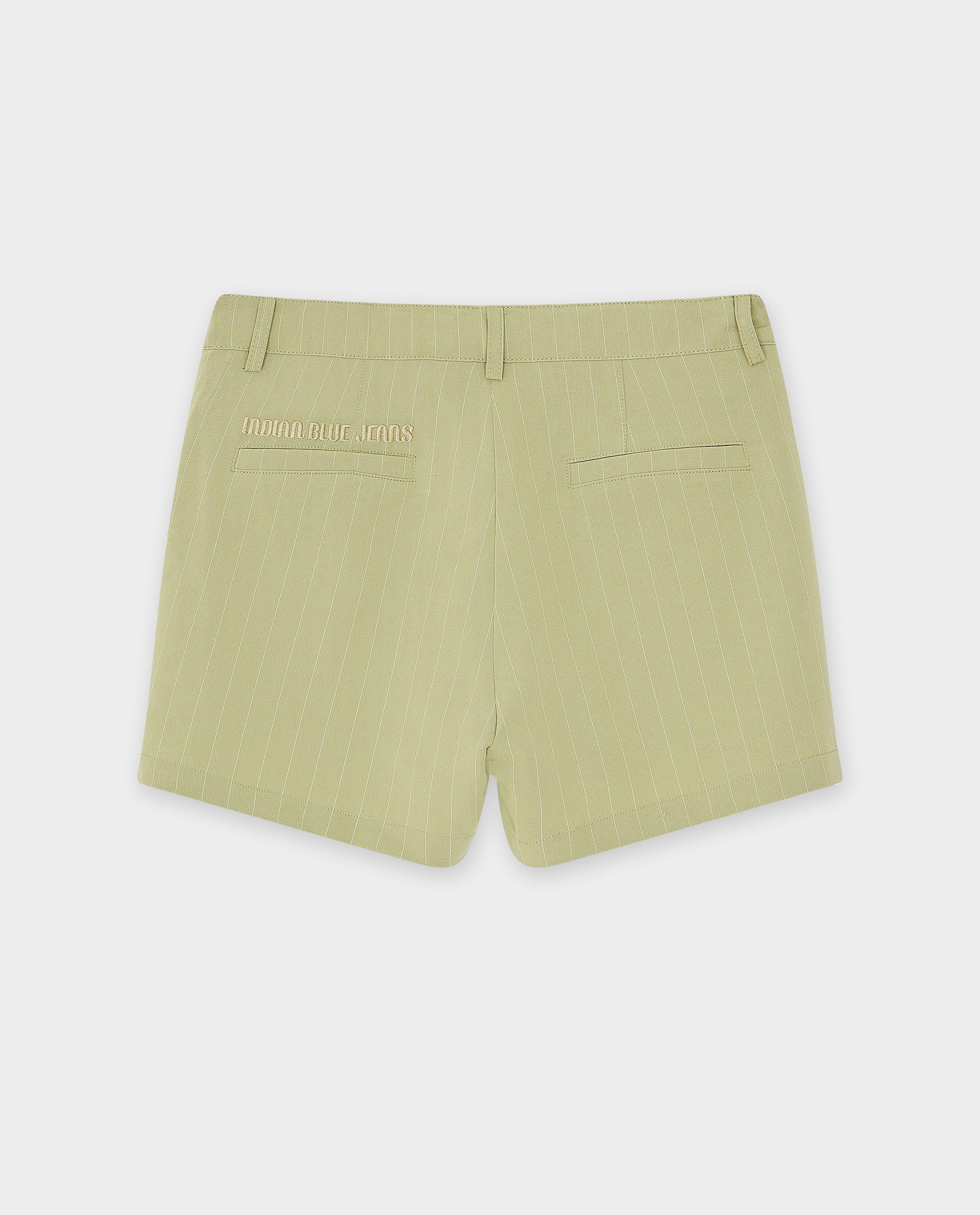 Rokken - Groene skort met krijtstreep