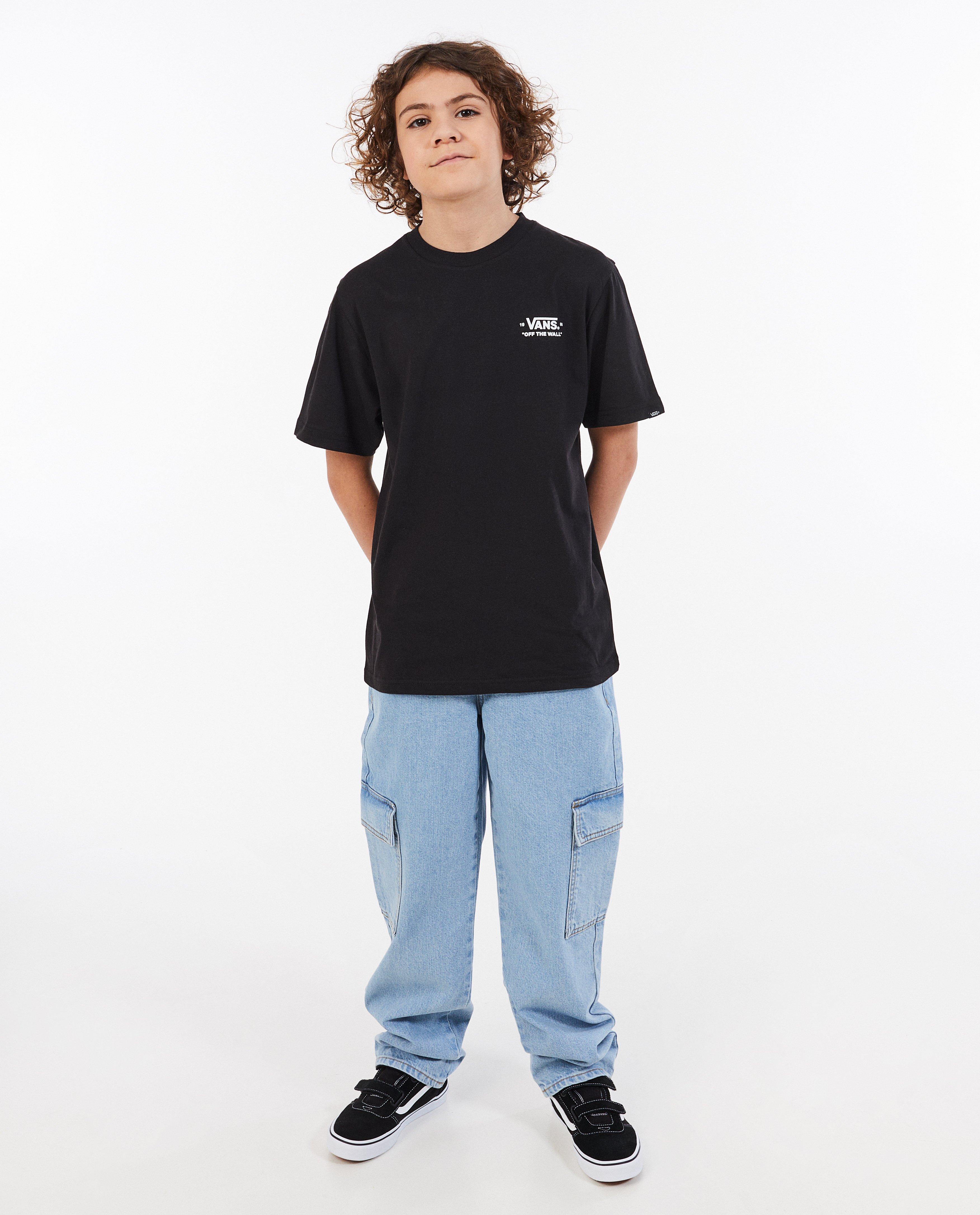 Blauwe jeans, loose fit - null - Fish & Chips