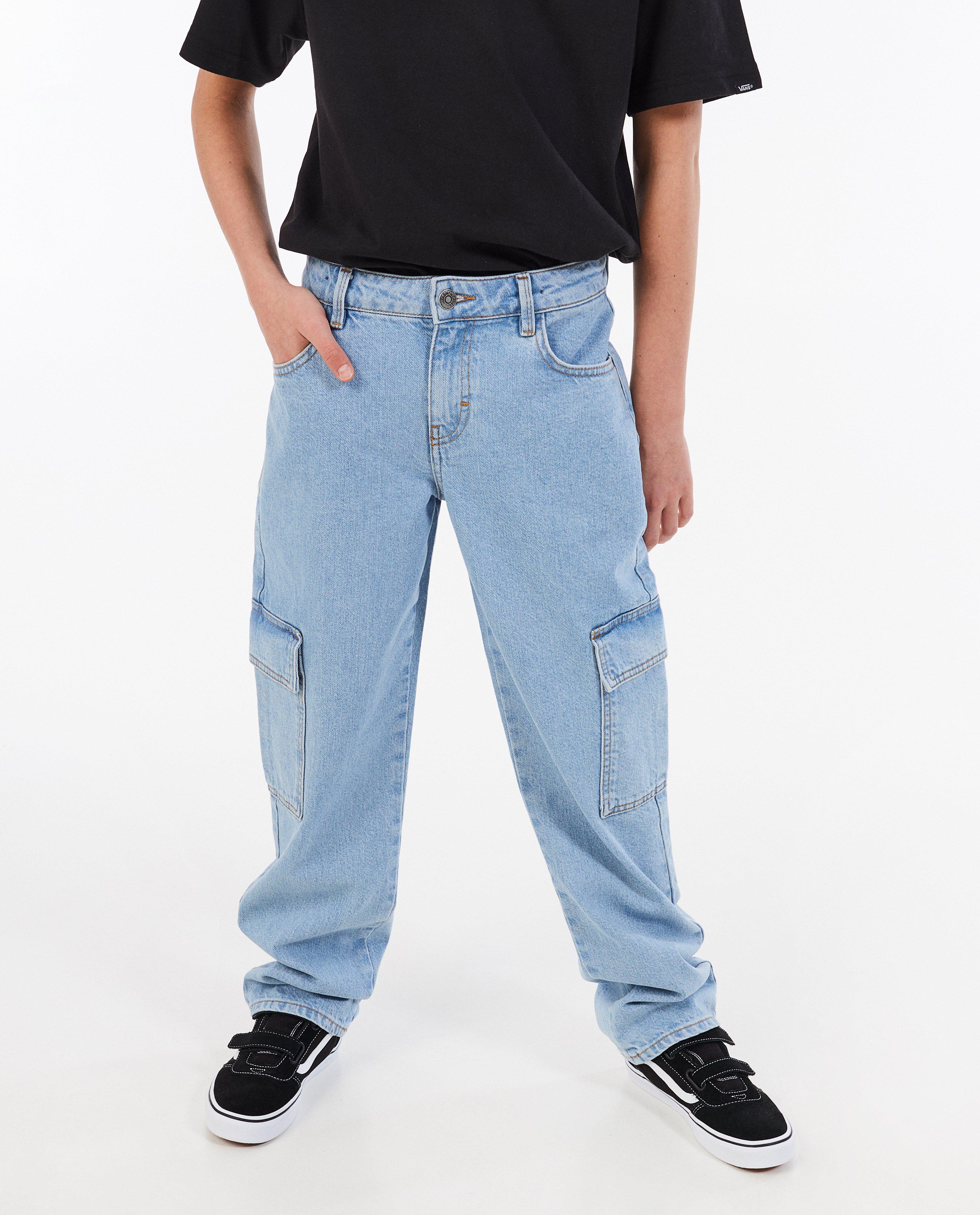 Jeans - Blauwe jeans, loose fit
