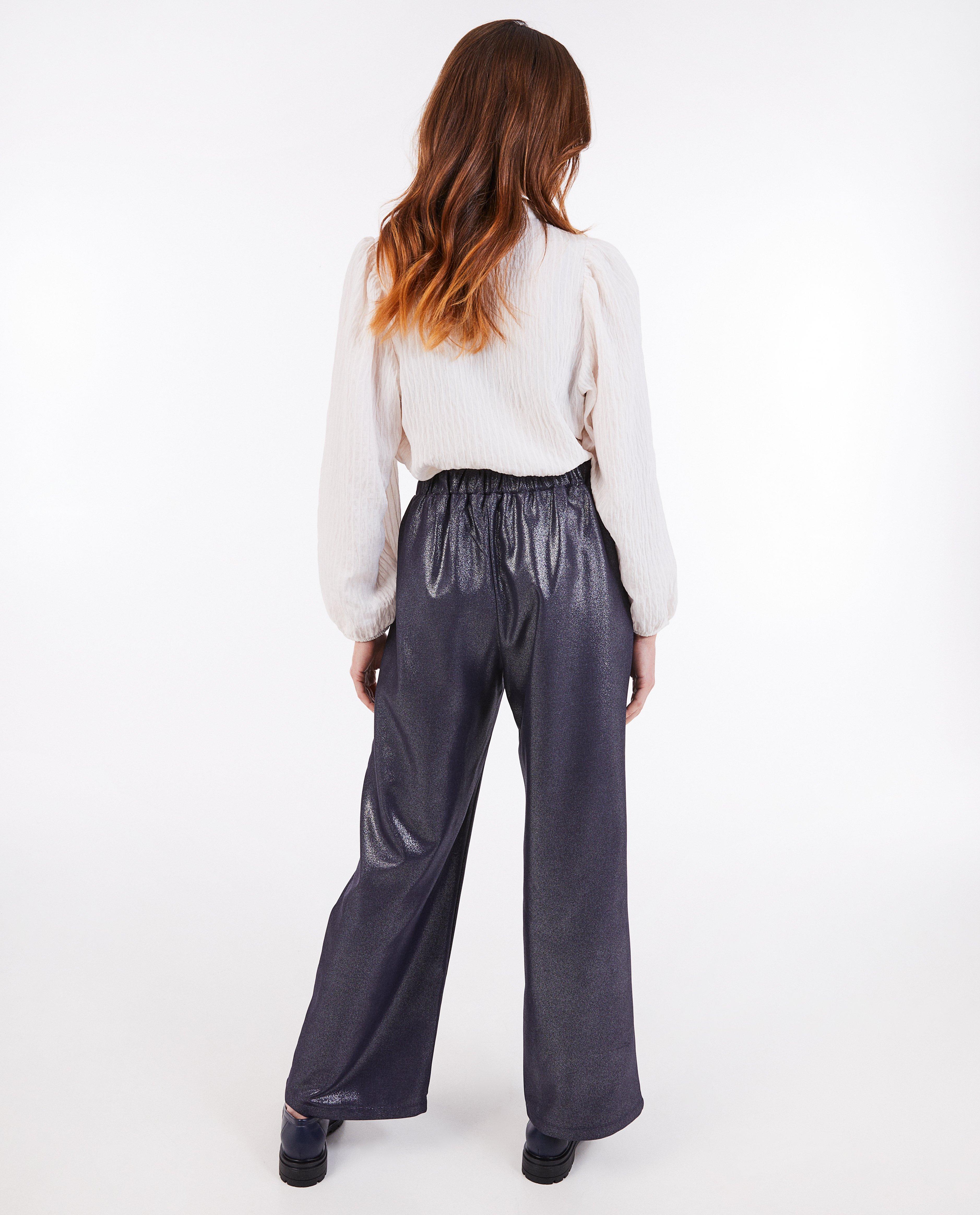 Witte blouse met structuur - Product Detail - wit - afbeelding nummer 3