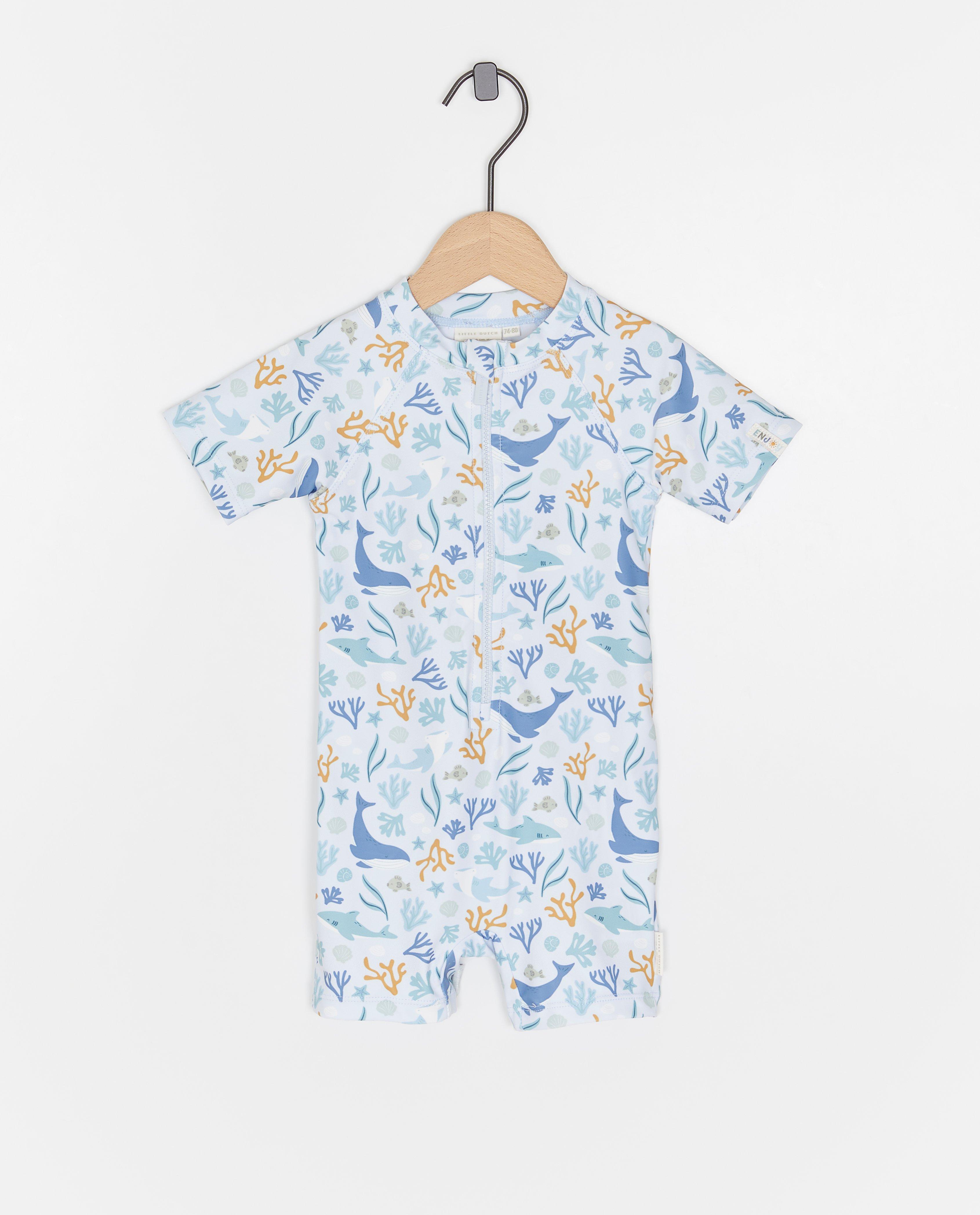 Zwemkleding - Zwempak met zeedierenprint, UPF 50+