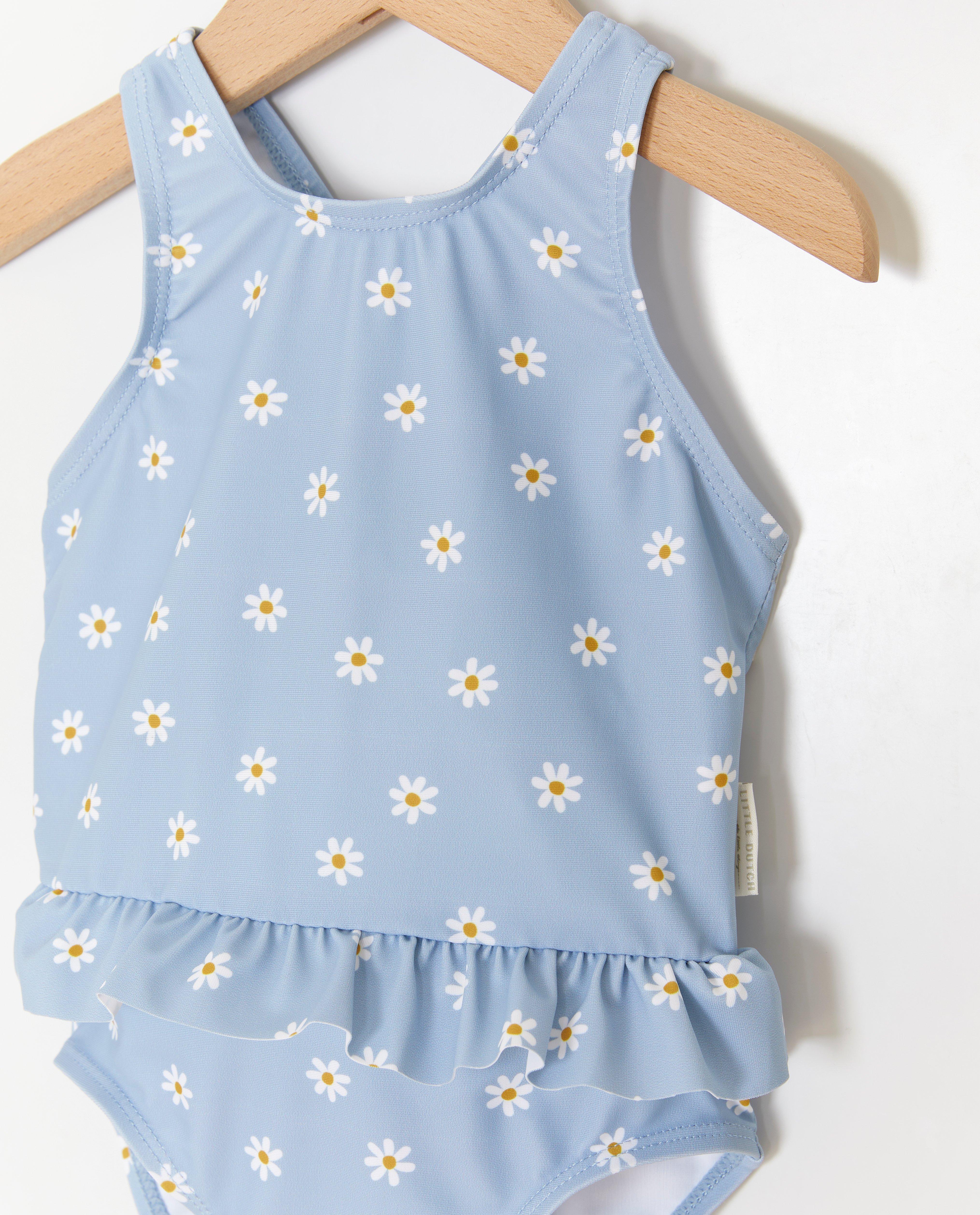 Badpak met bloemenprint, UPF 50+ - Product Detail - blauw - afbeelding nummer 5