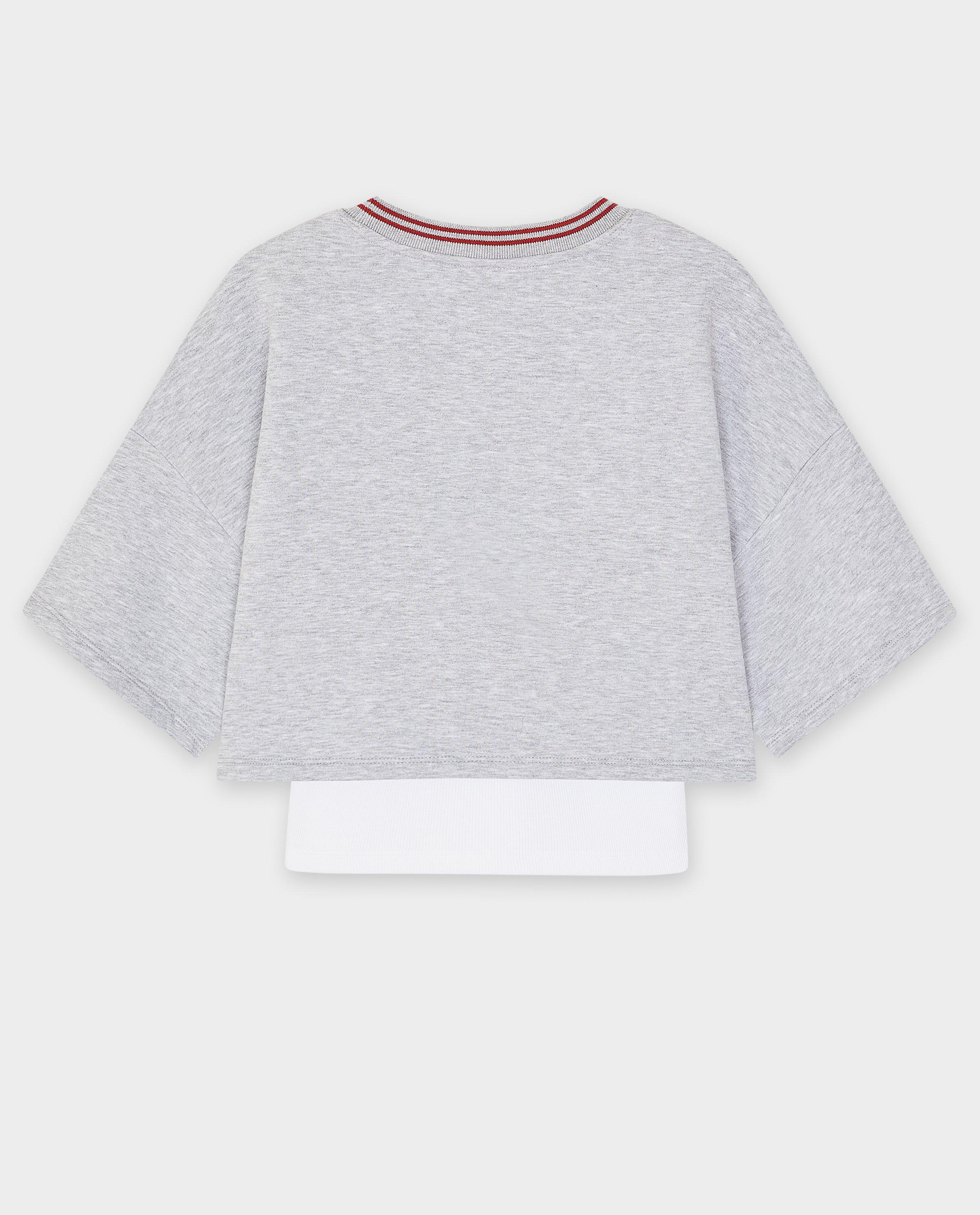 Ensemble&nbsp;: top + sweat Milo, XS-XL - D&eacute;tails du produit - gris - image num&eacute;ro 5