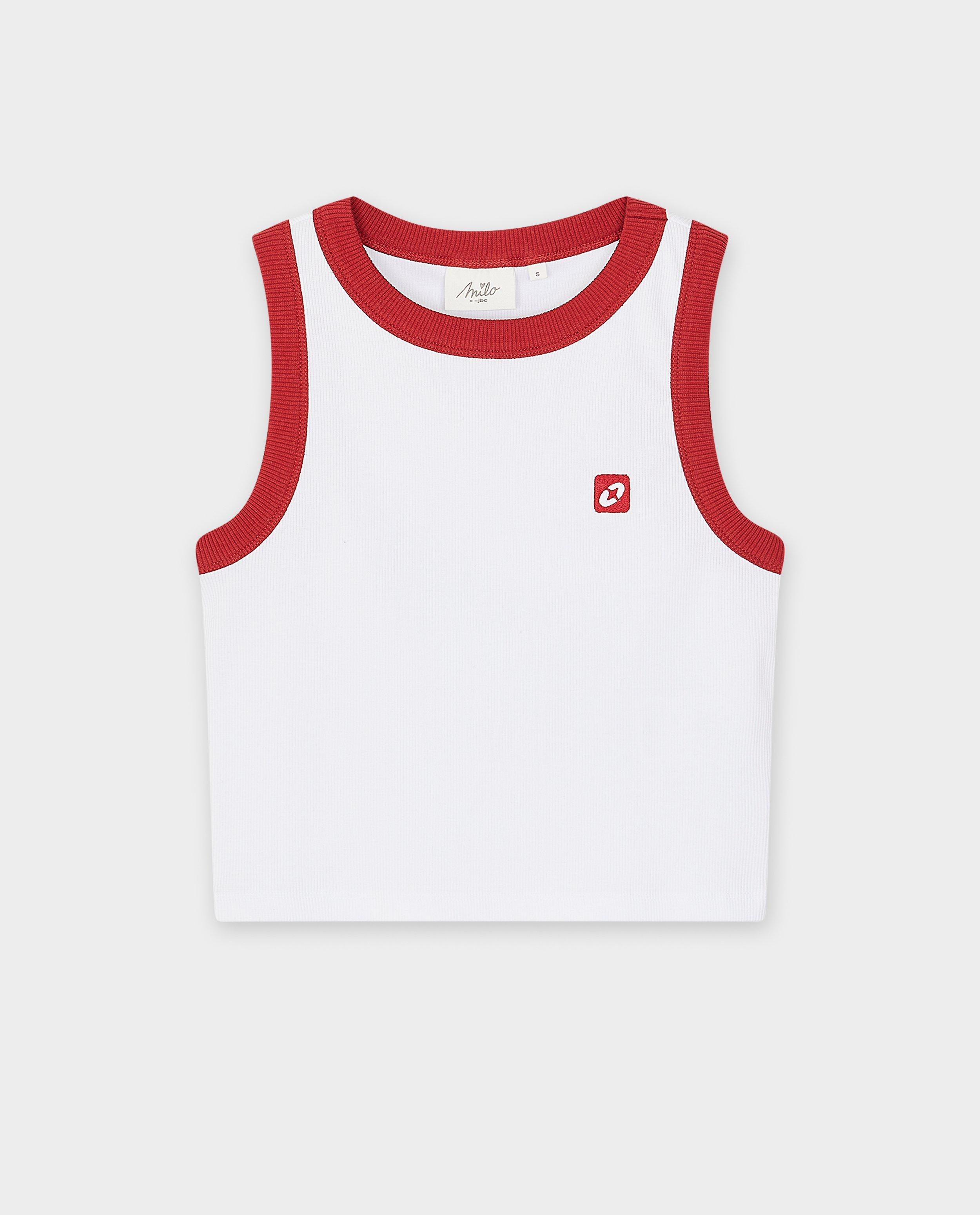 Mouwloze top Milo, cropped fit, XS-XL - Product Detail - wit - afbeelding nummer 4