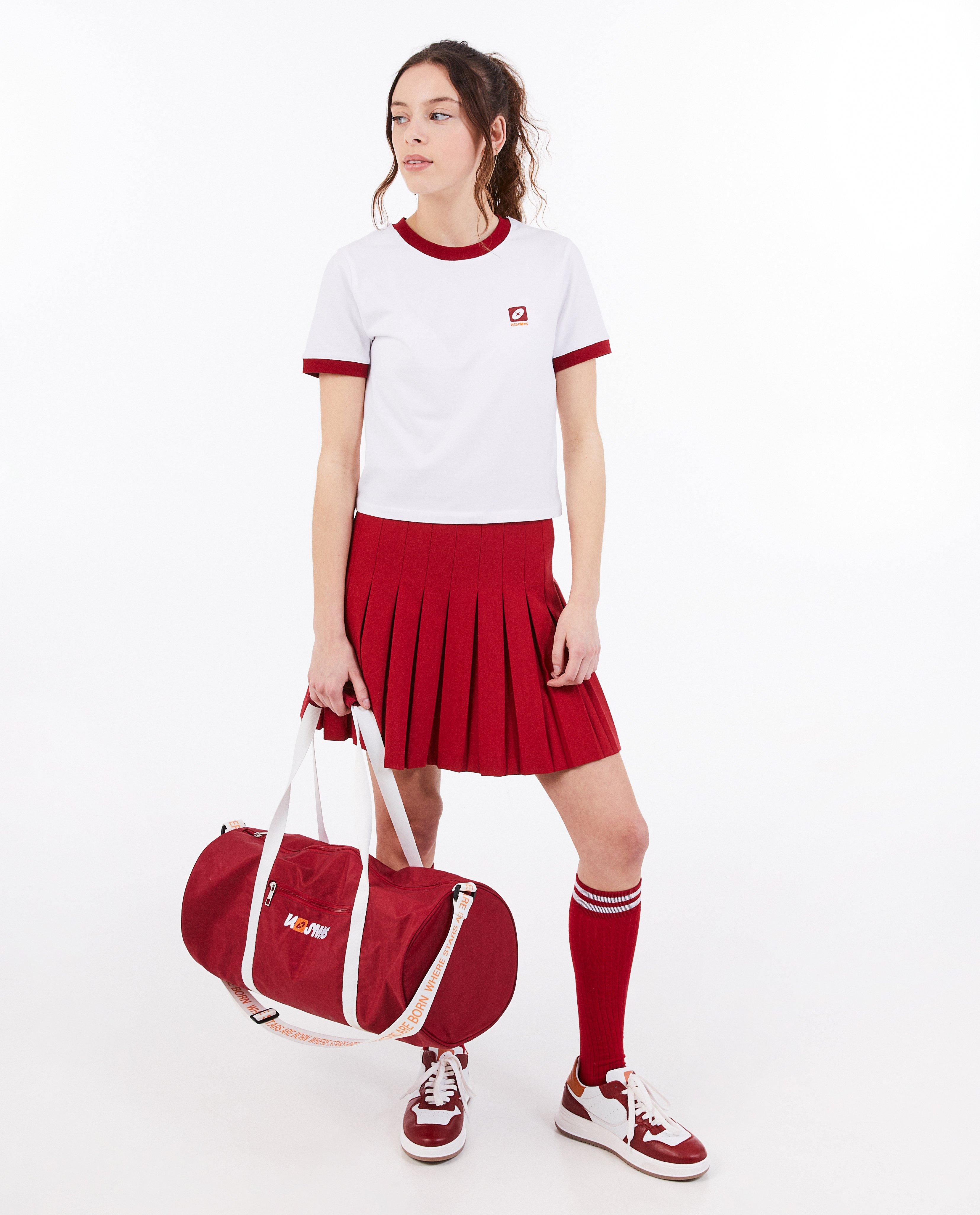 Jupe plissée rouge Milo, XS-XL - null - Milo