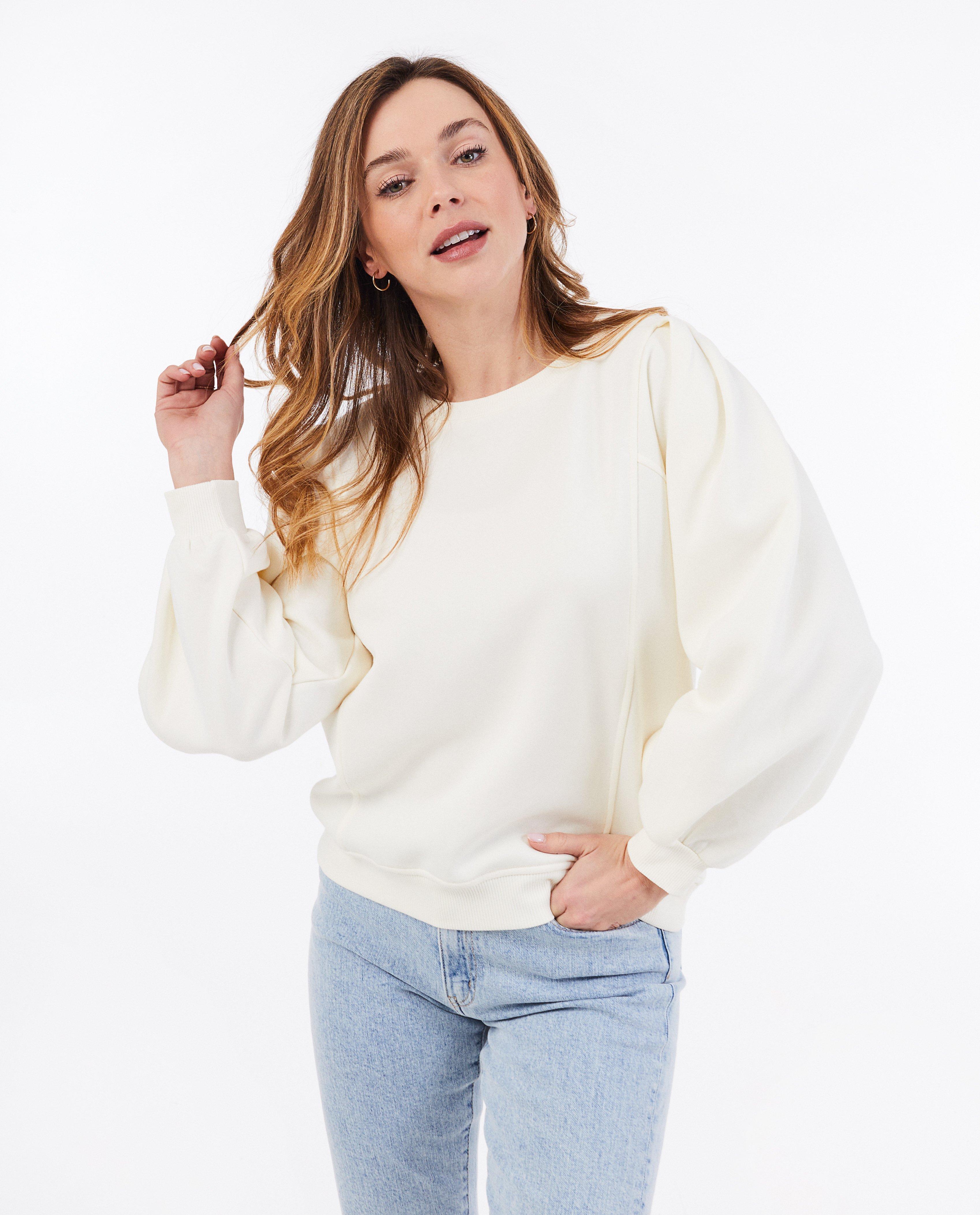 Witte sweater - null - Sora