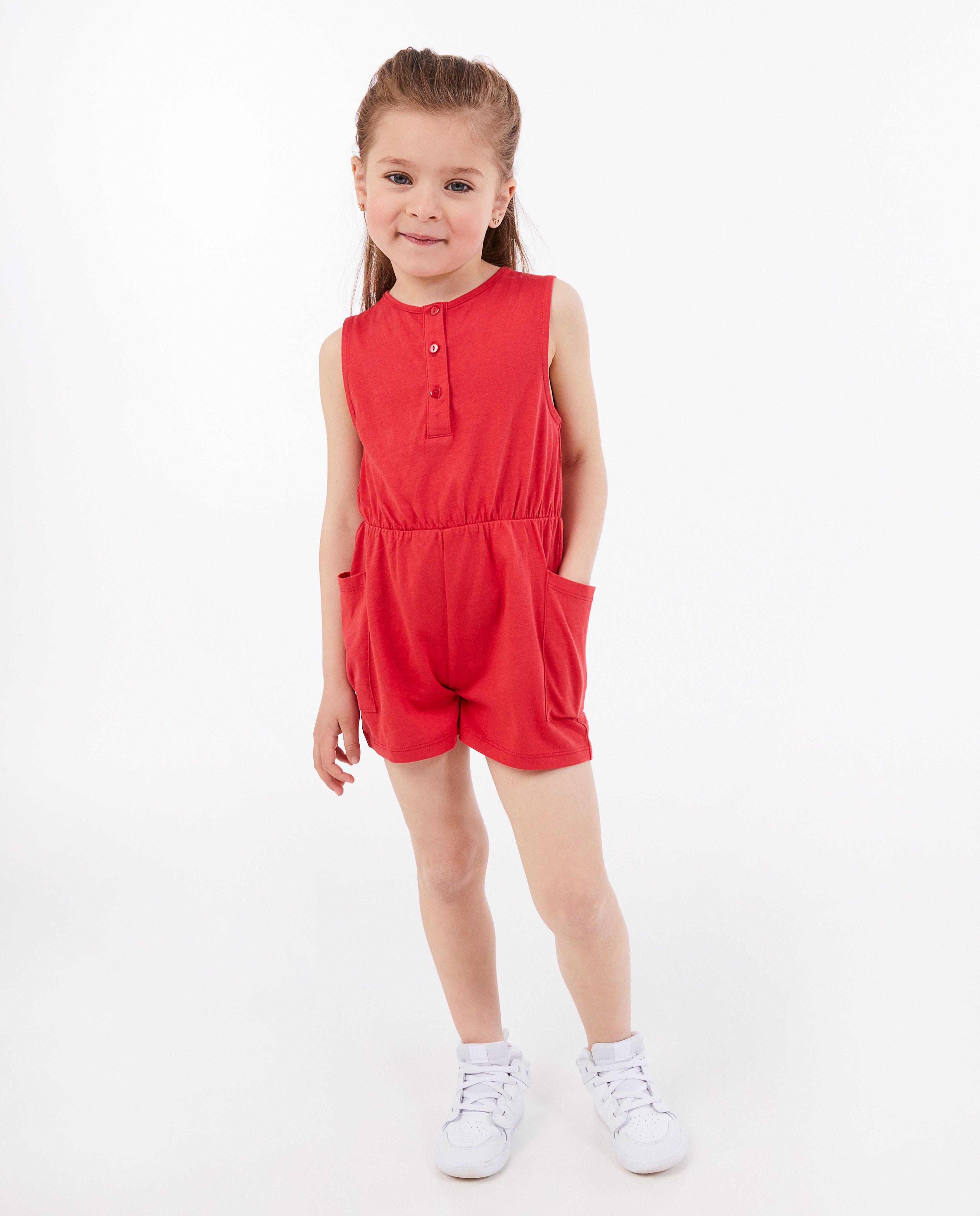 Jumpsuit - Rode jumpsuit