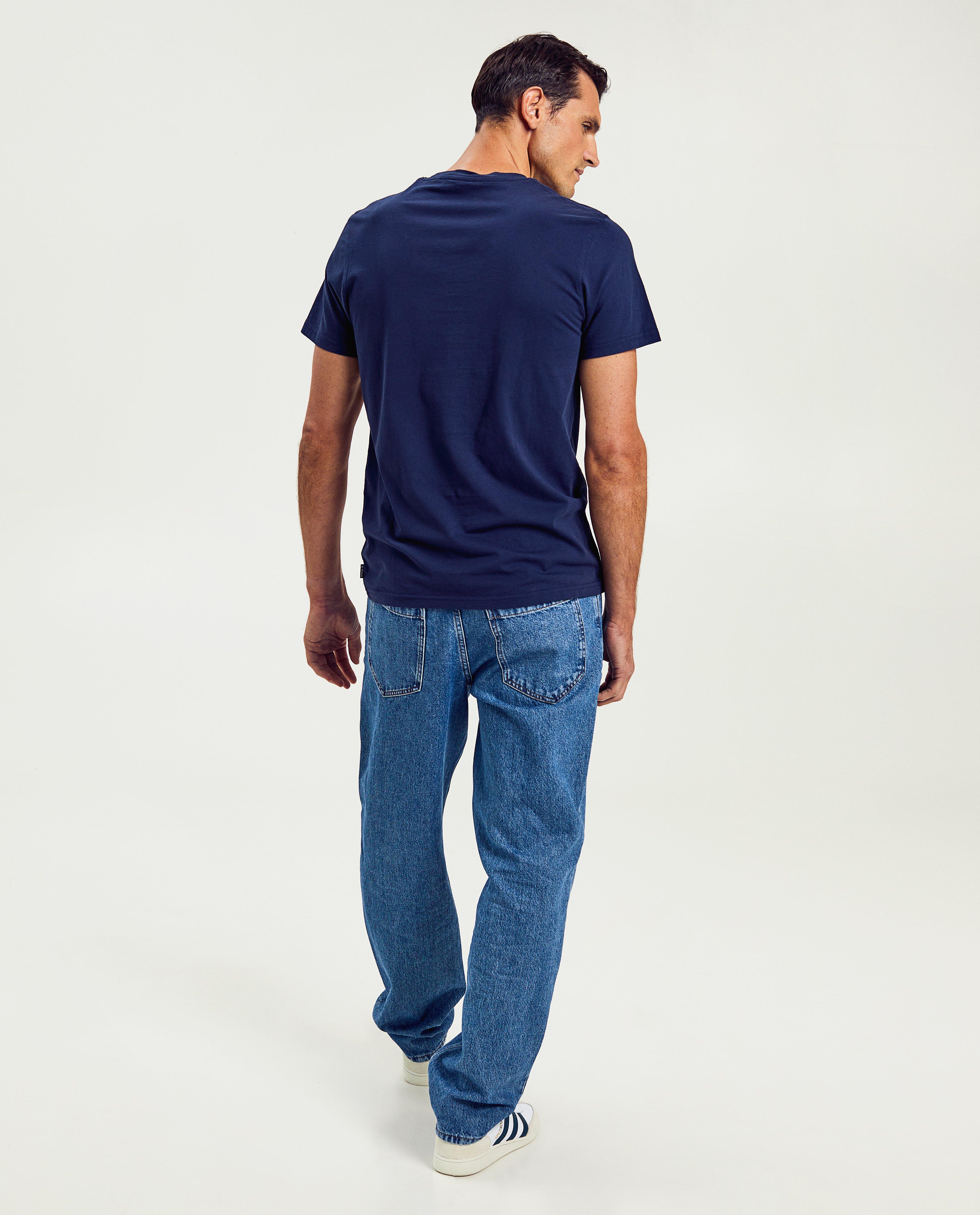 T-shirts - T-shirt met opschrift, heren