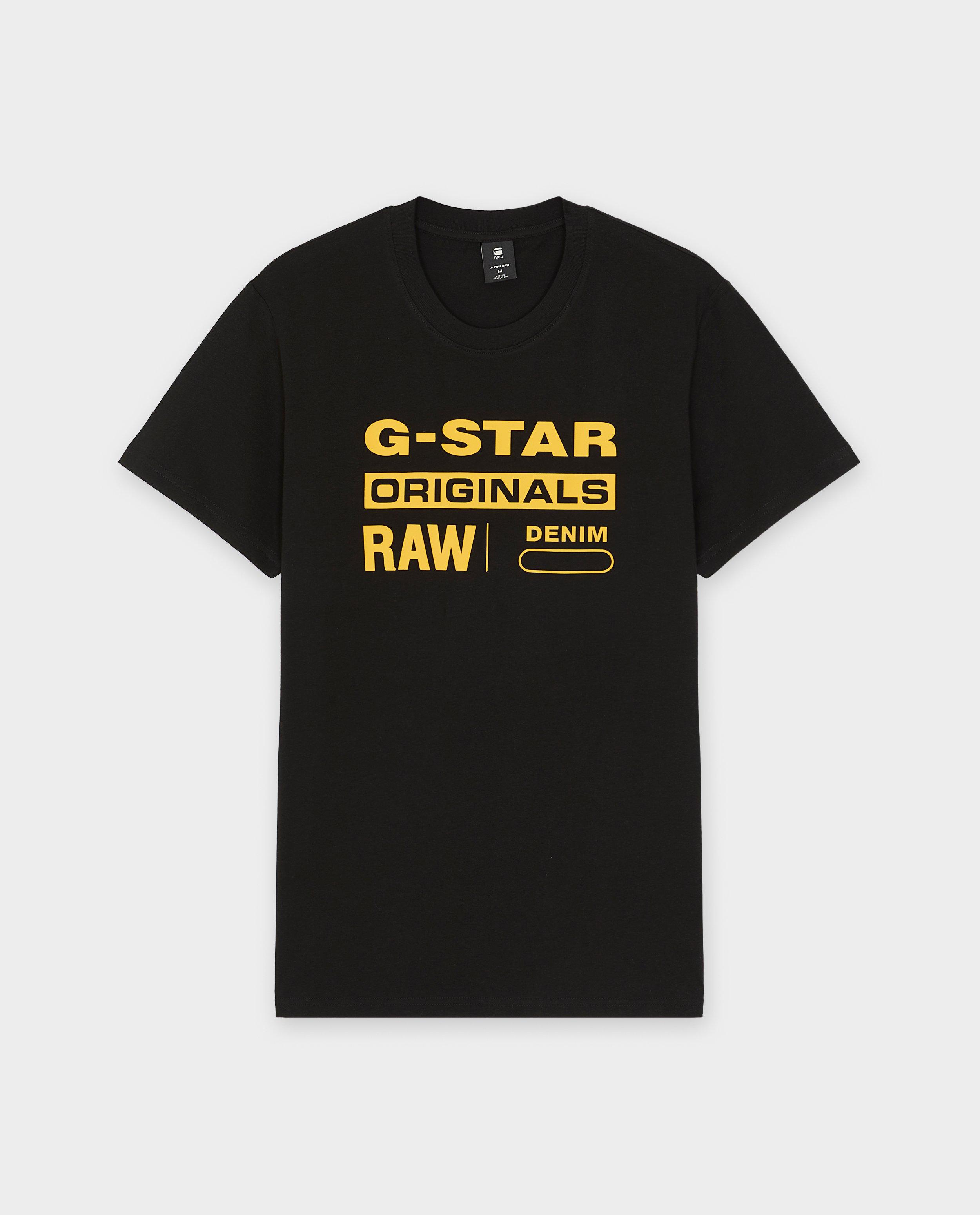 T-shirt met opschrift, heren - null - G-star