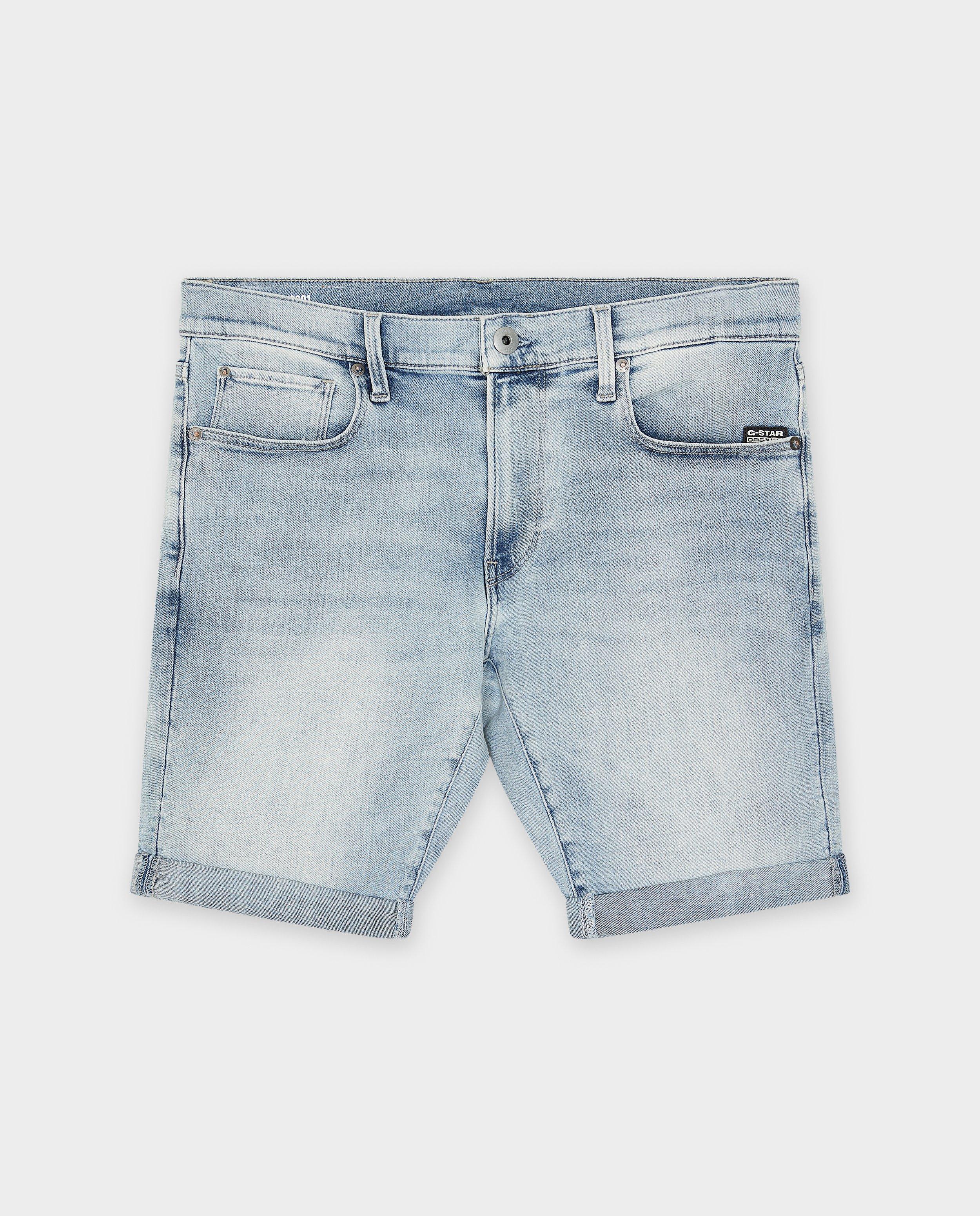 Short en jeans bleu, slim fit - null - G-star