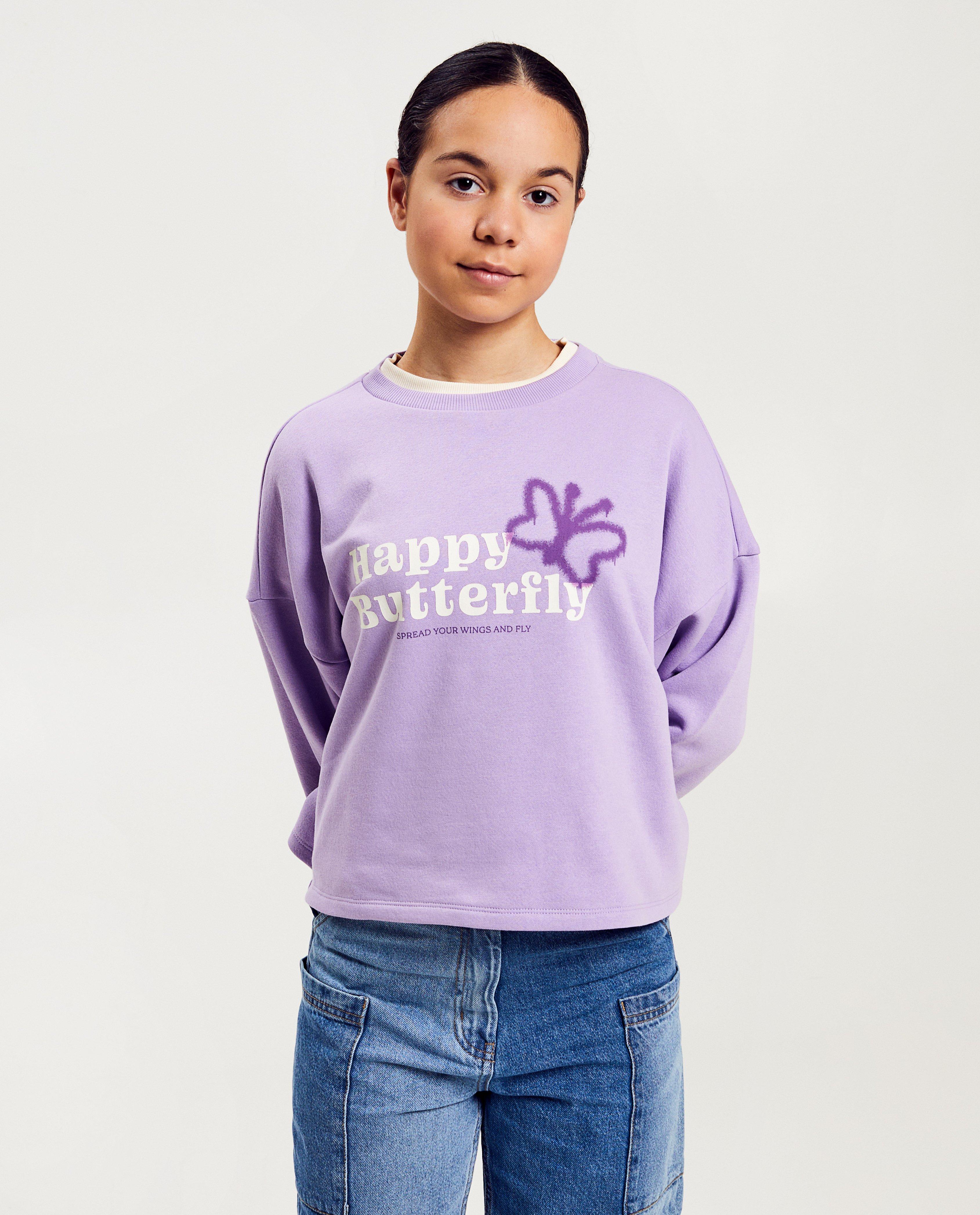 Sweater met opschrift - null - Besties