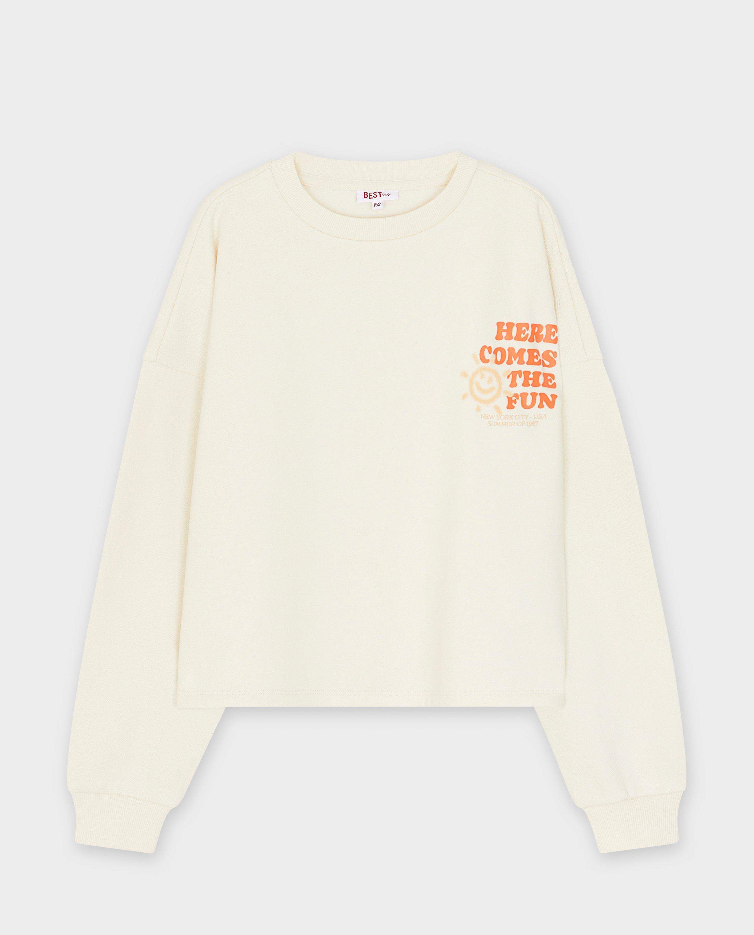 Sweaters - Sweater met opschrift