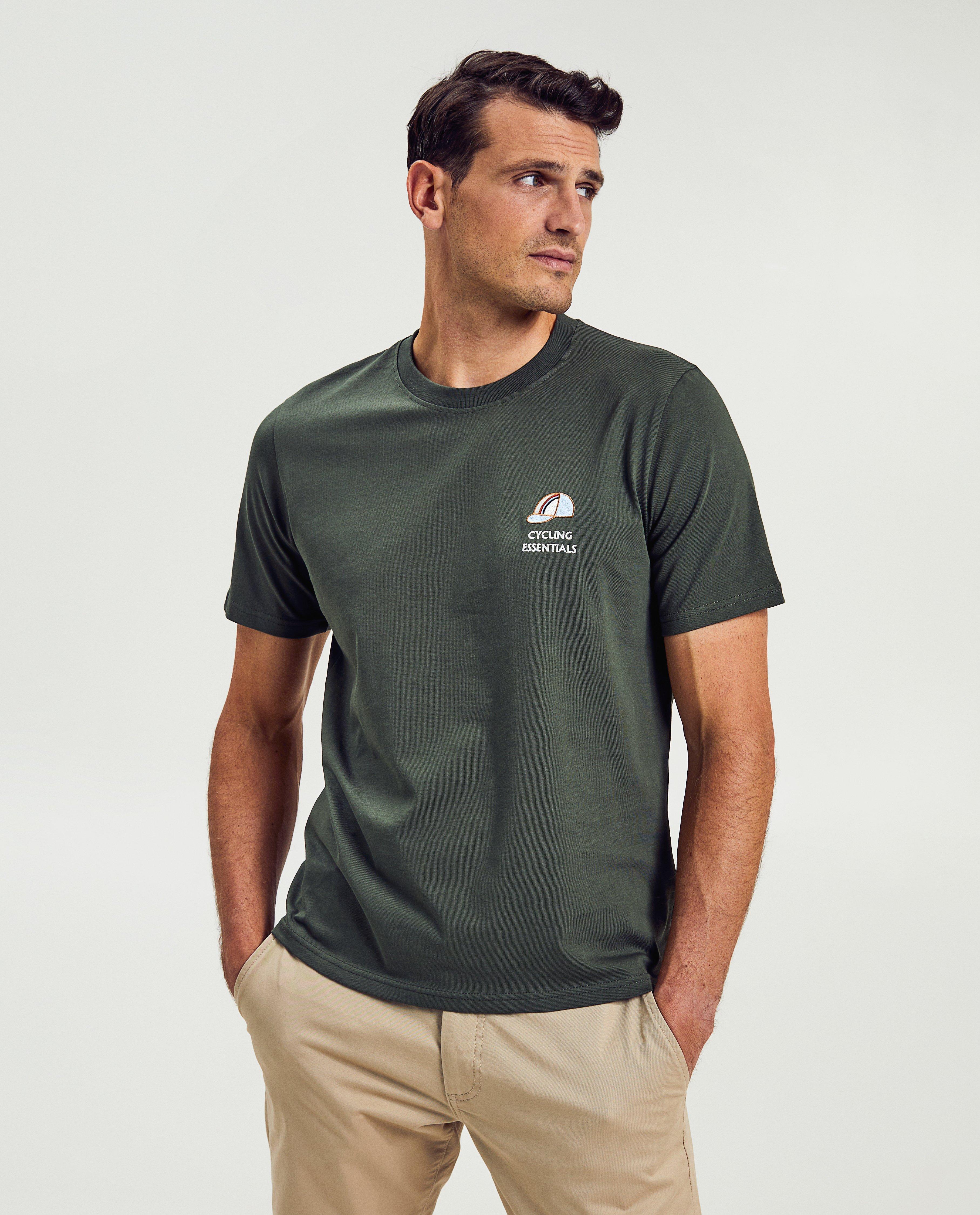 T-shirt met borduursel - null - Baptiste