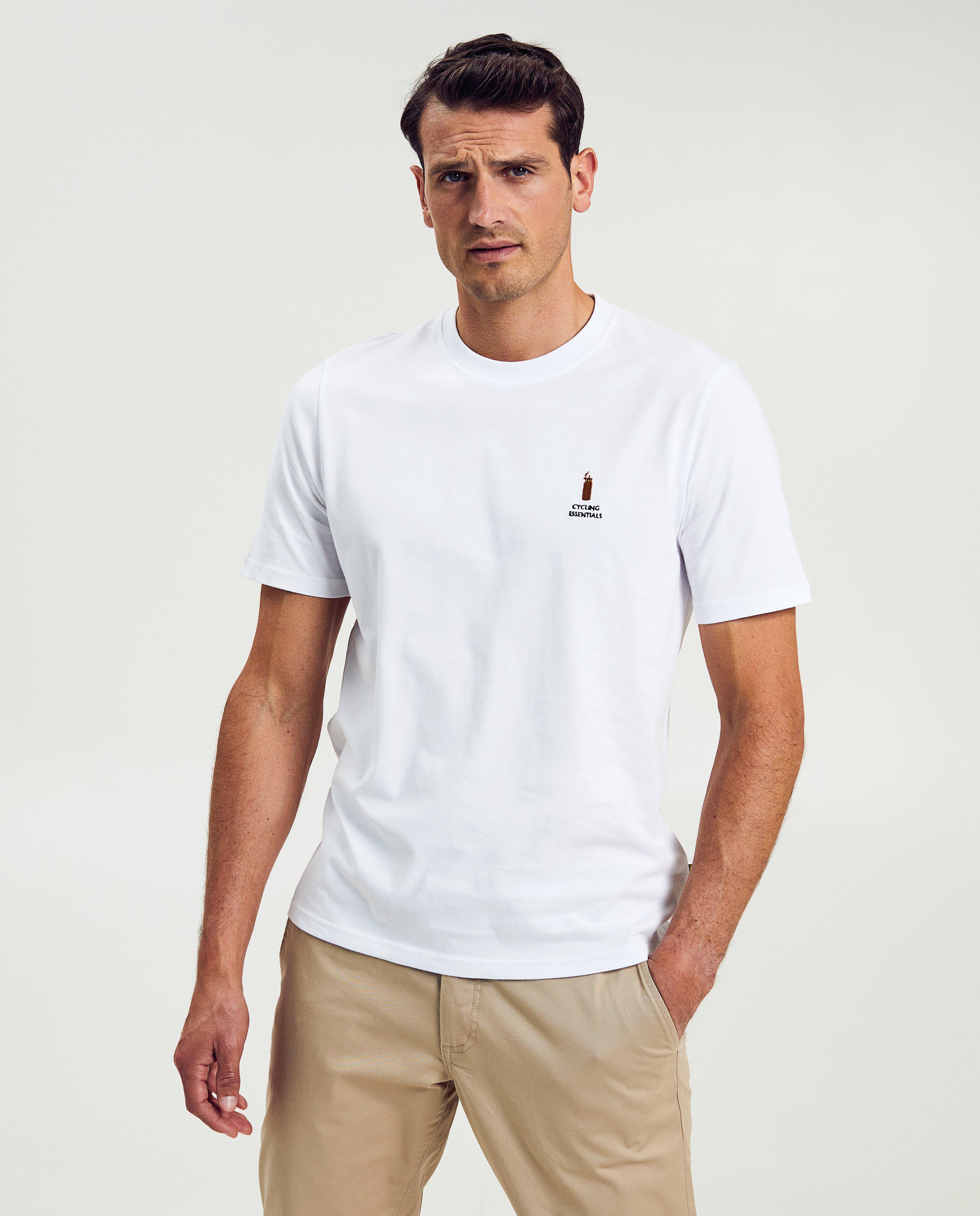 T-shirt met borduursel