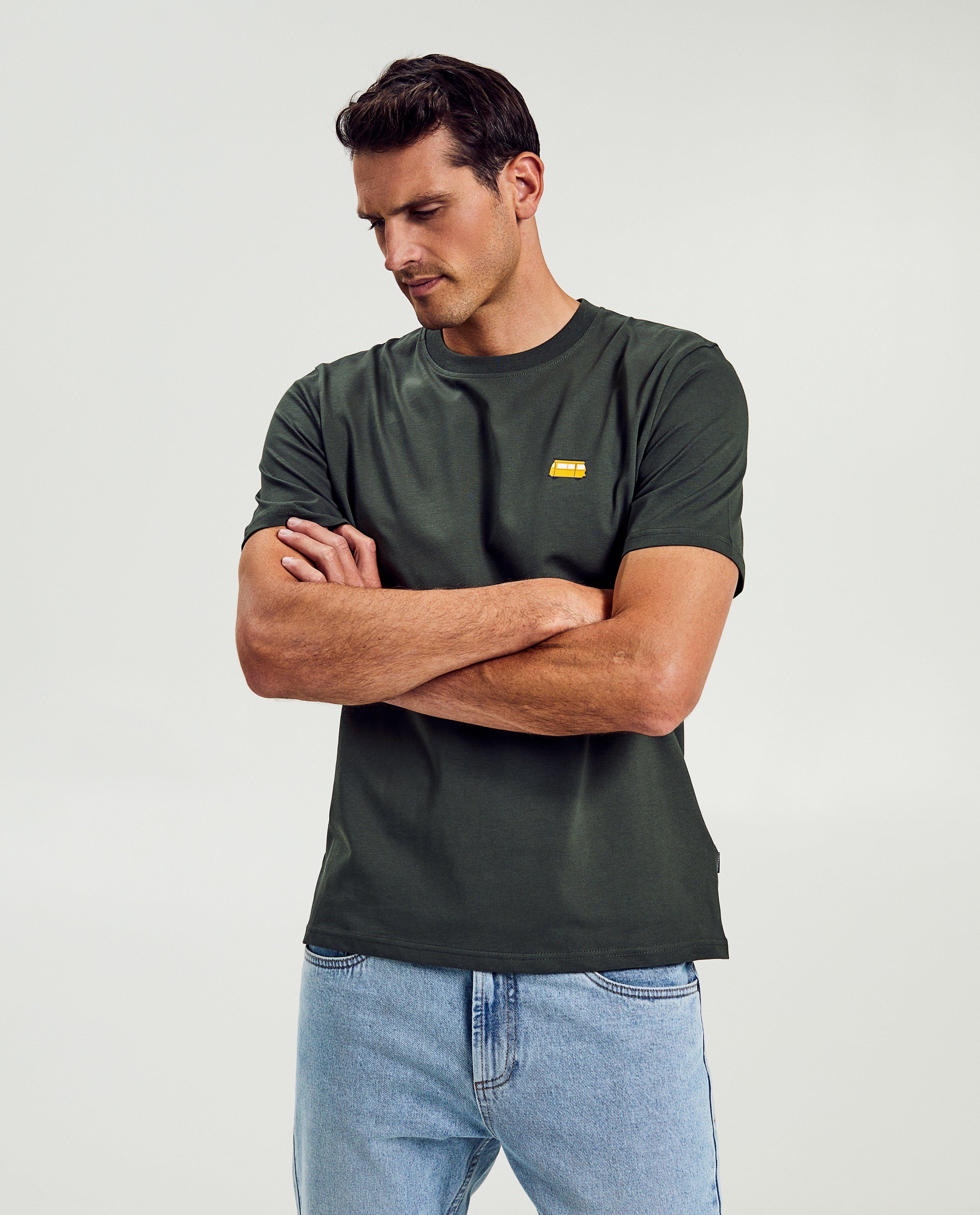 T-shirt met backprint - null - Quarterback