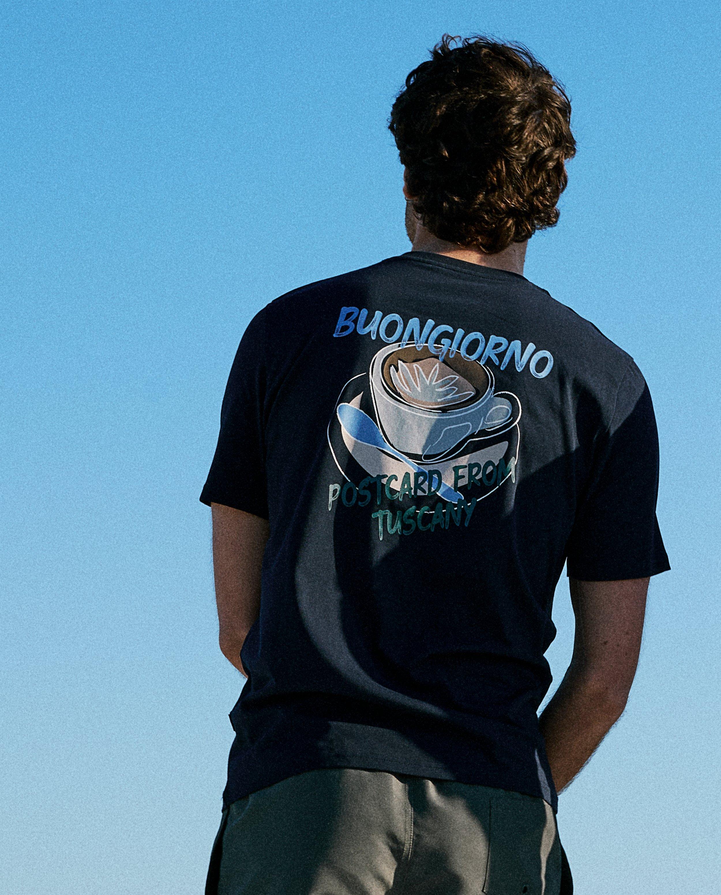 T-shirt met backprint - null - Quarterback
