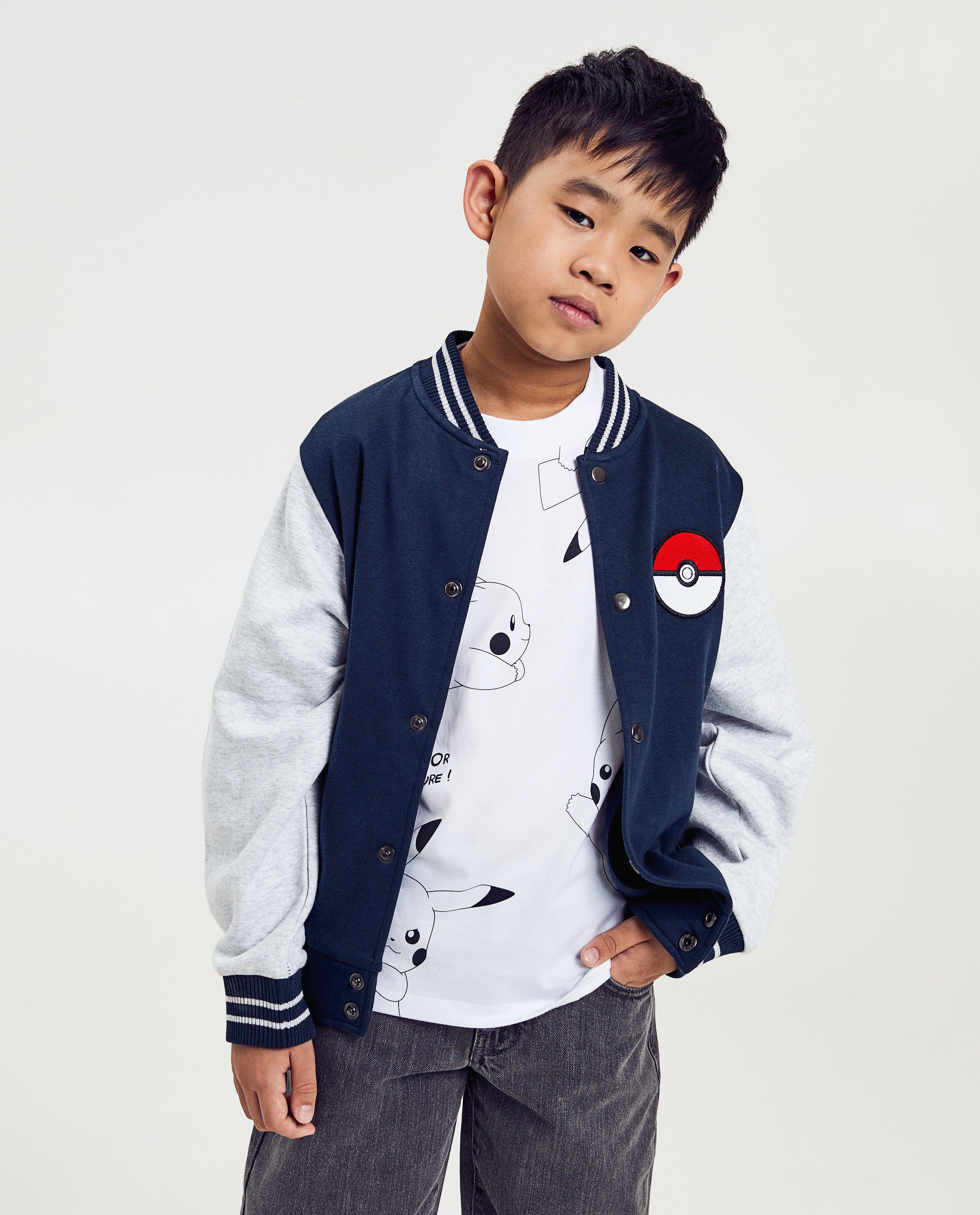 Baseball vest met color block - null - Pokemon