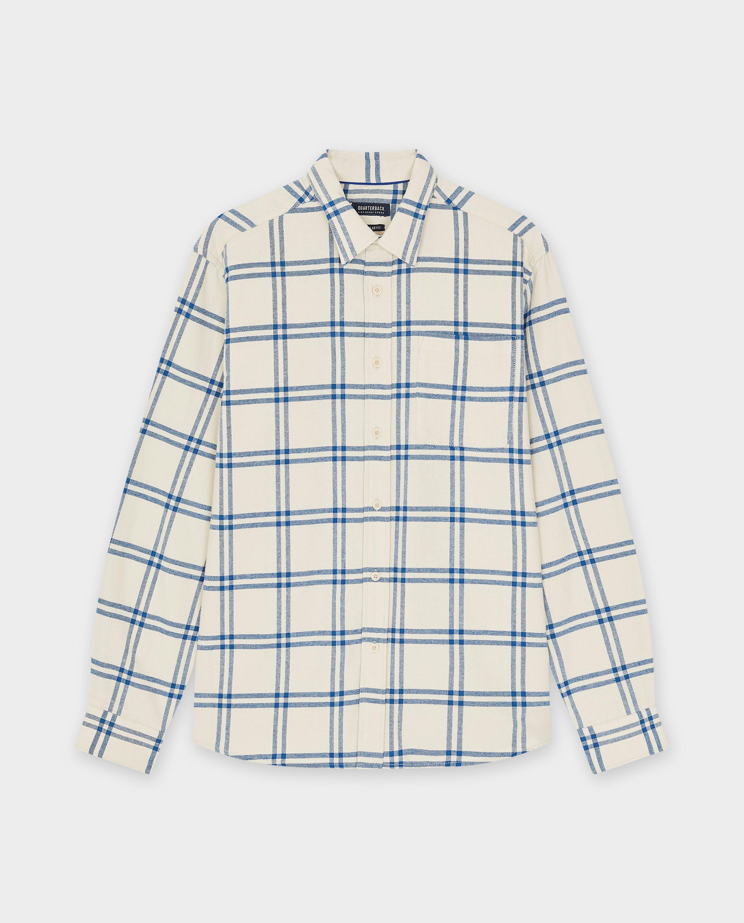 Chemises - Chemise en flanelle à carreaux, regular fit