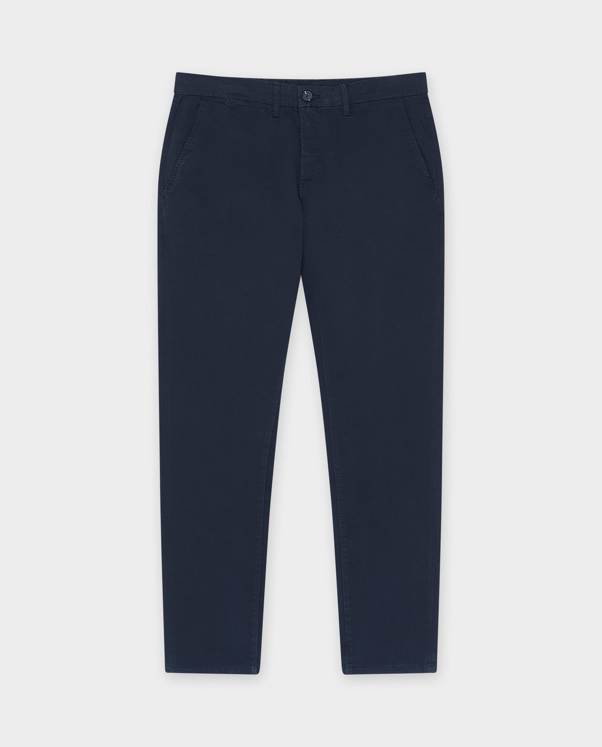 Donkerblauwe broek, slim fit - Product Detail - donkerblauw - afbeelding nummer 4