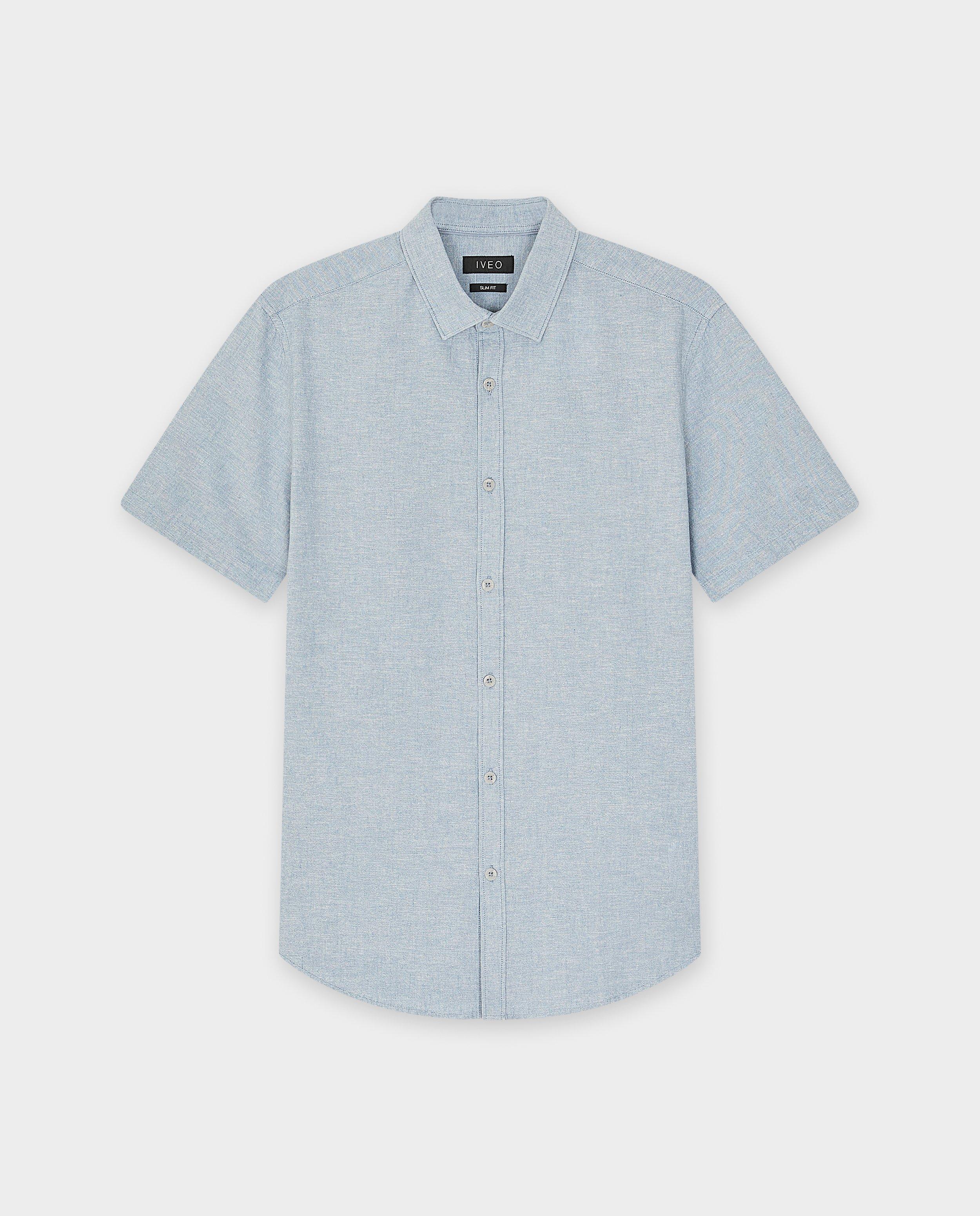 Chemises - Chemise bleu clair, slim fit