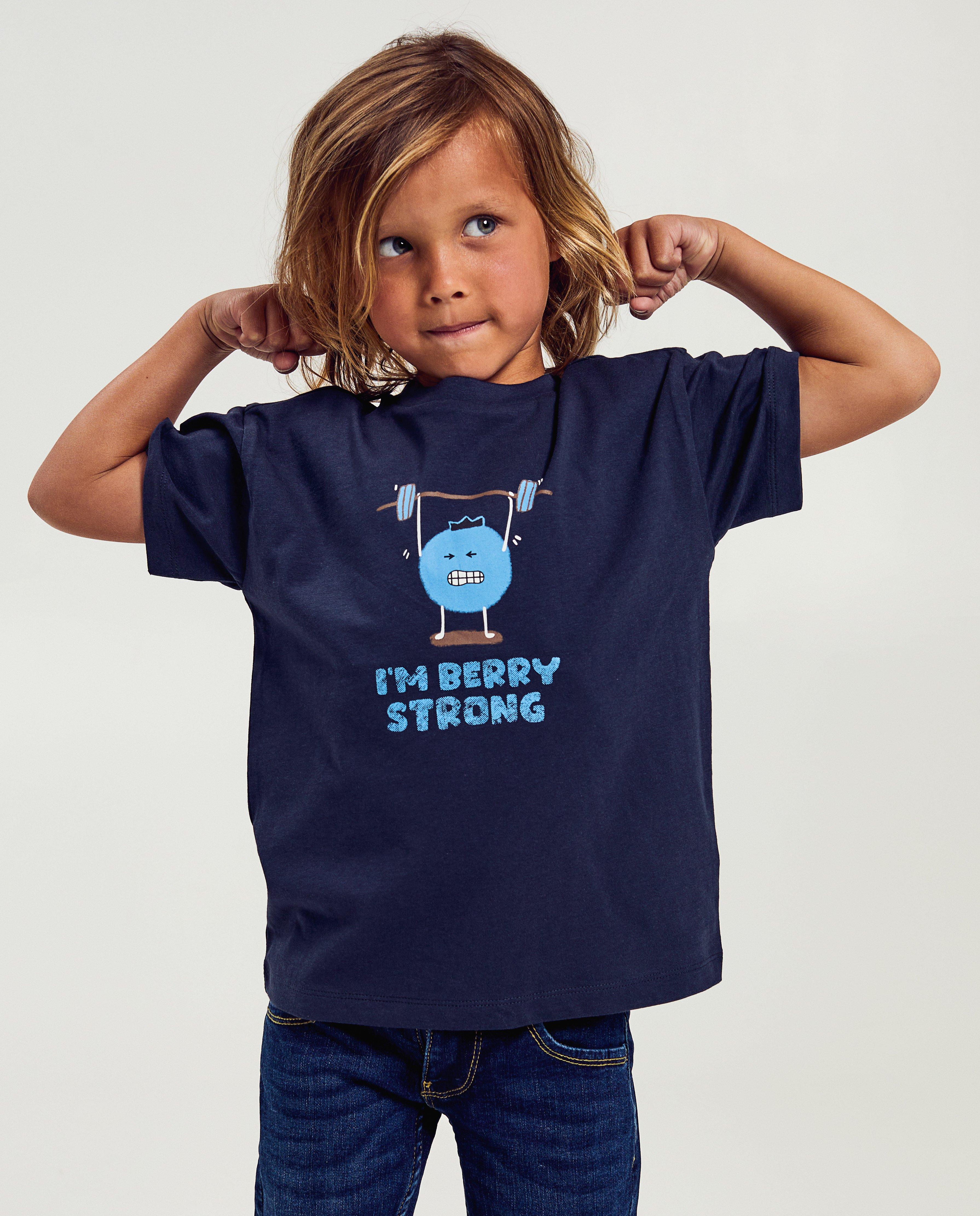 T-shirt met citroenprint - null - Kidz Nation