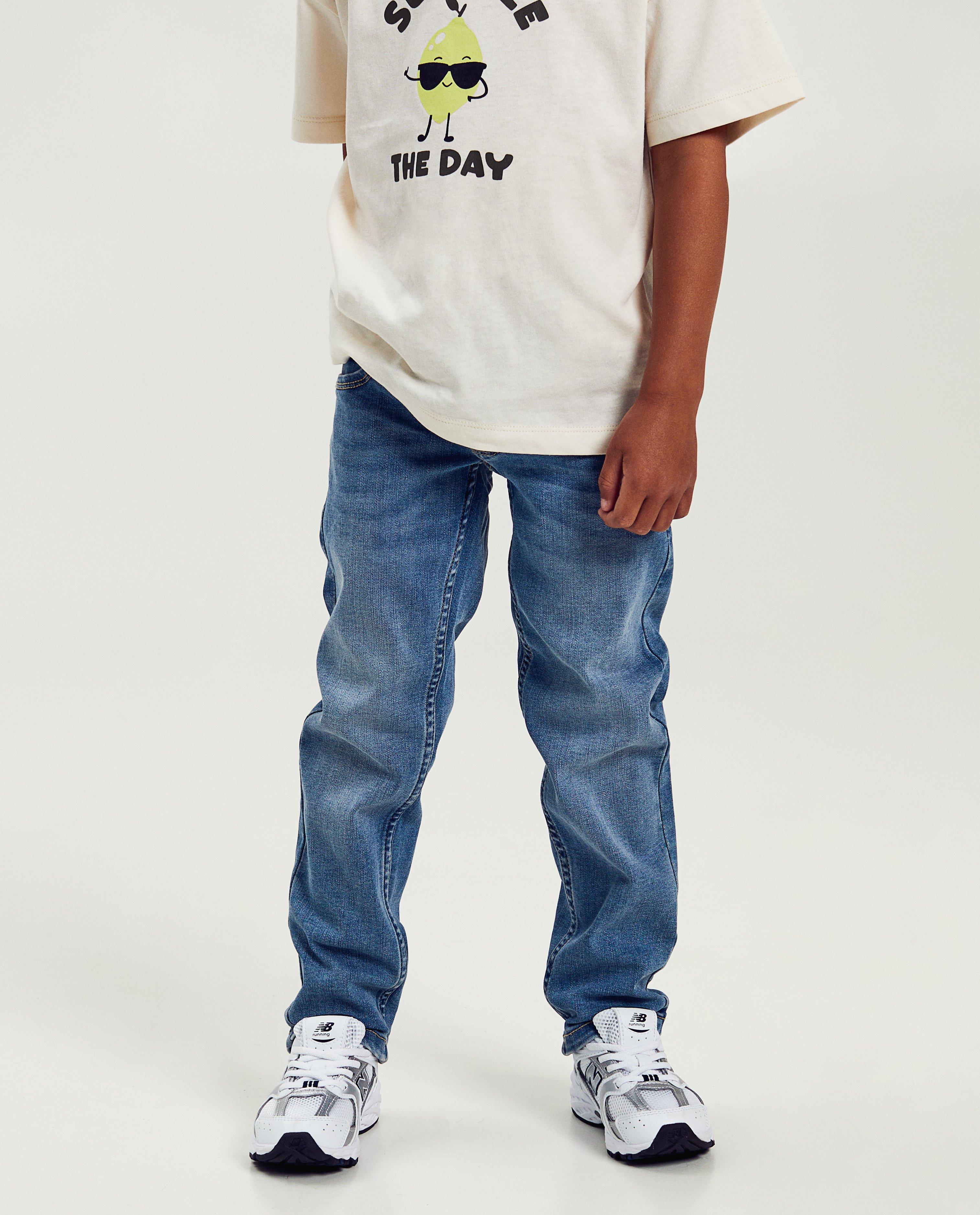 Jeans - Lichtblauwe jeans, straight fit