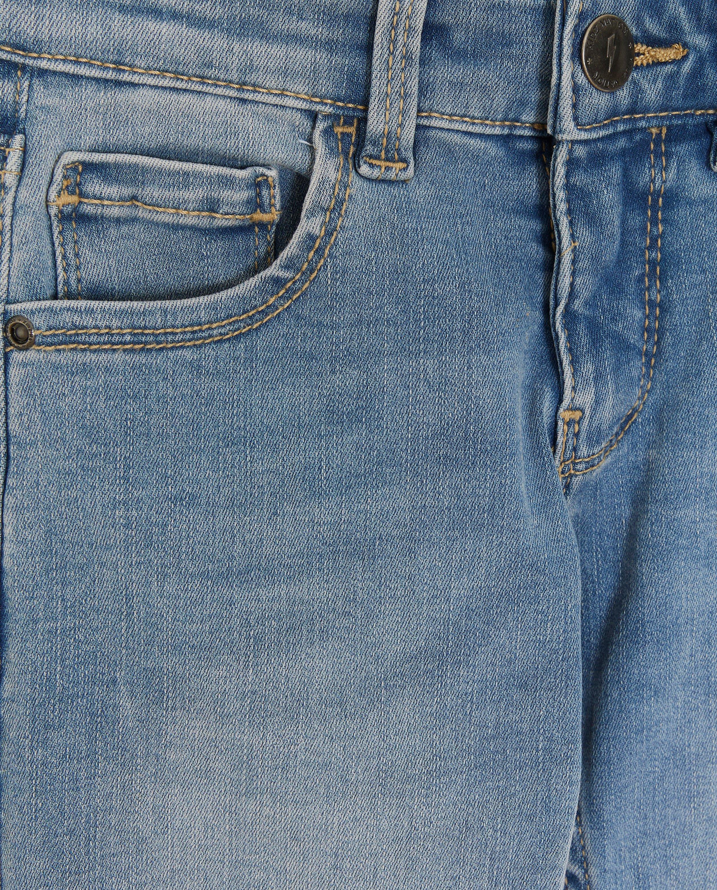 Jeans - Lichtblauwe jeans, straight fit