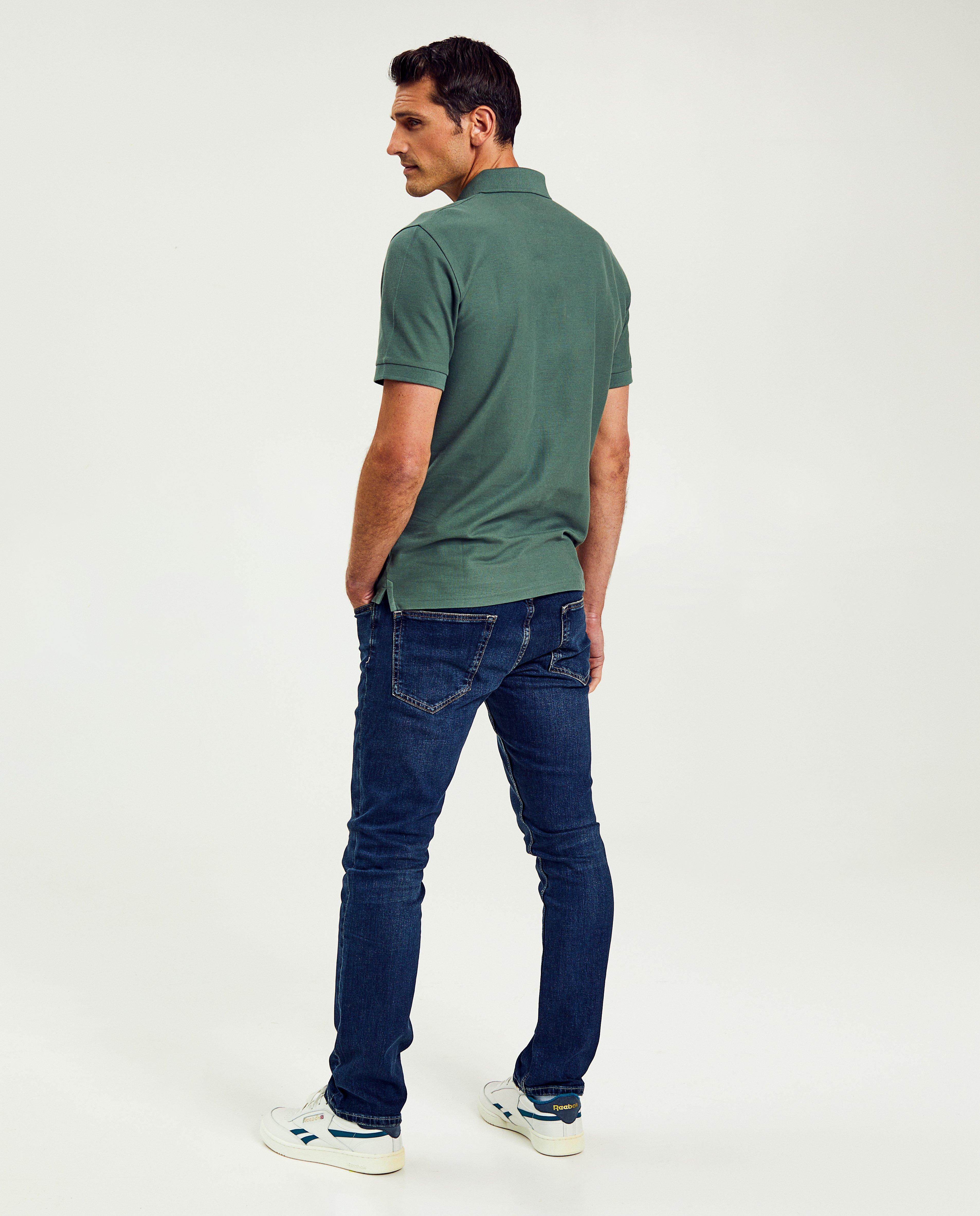 Polo's - Groene polo, regular fit