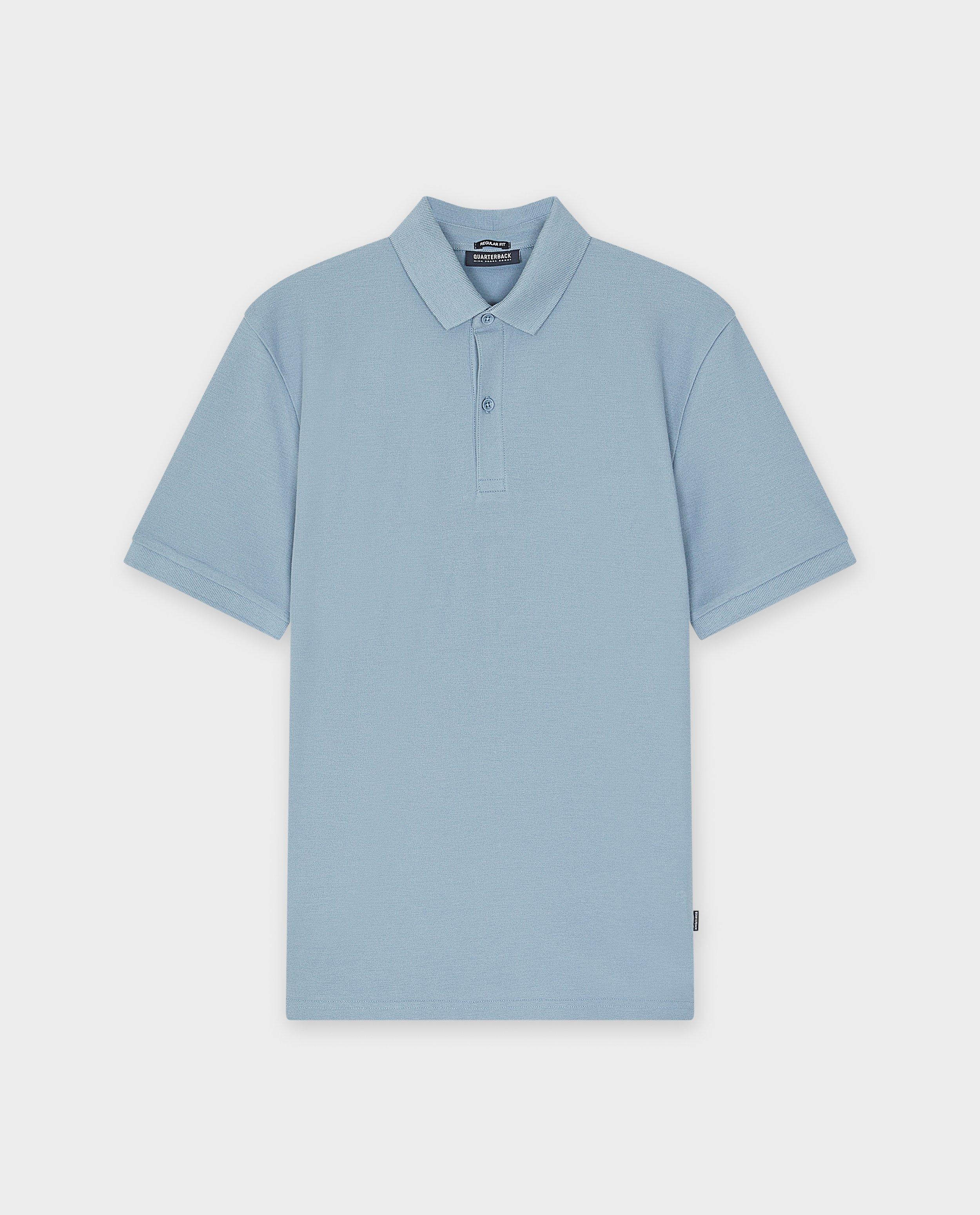 Blauwe polo, regular fit - Product Detail - lichtblauw - afbeelding nummer 4