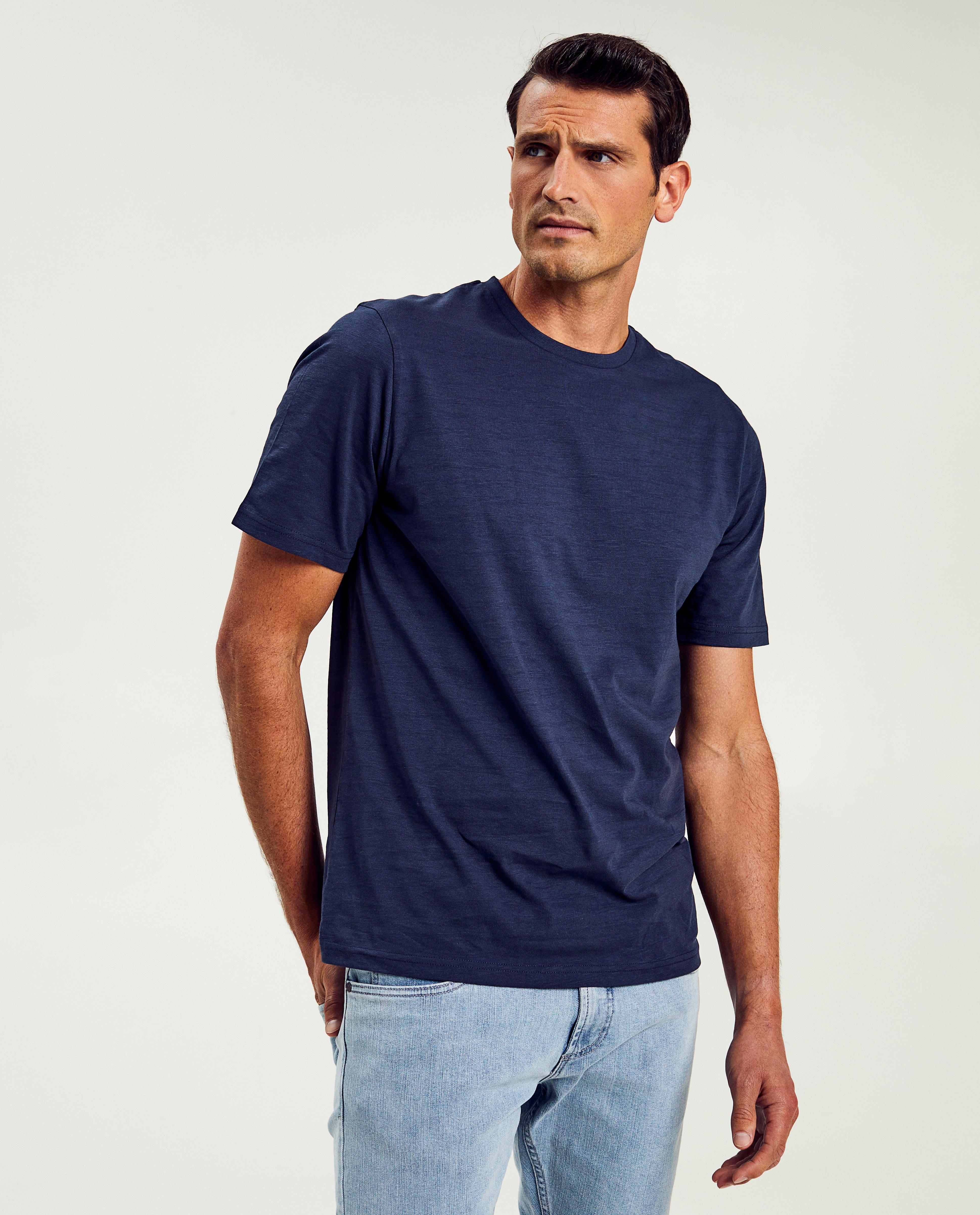 Rood T-shirt, regular fit - null - Quarterback