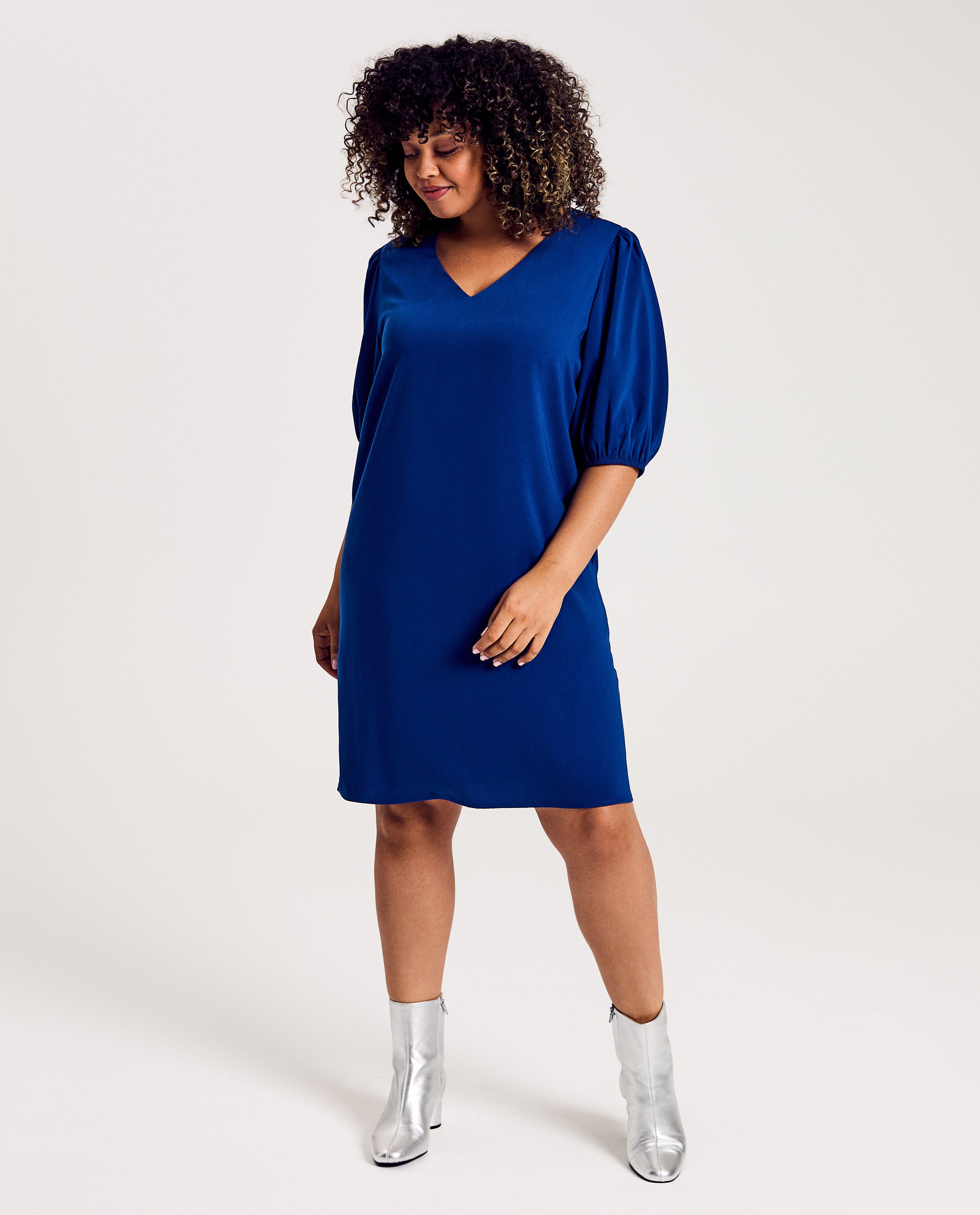 Robes - Robe noire structurée