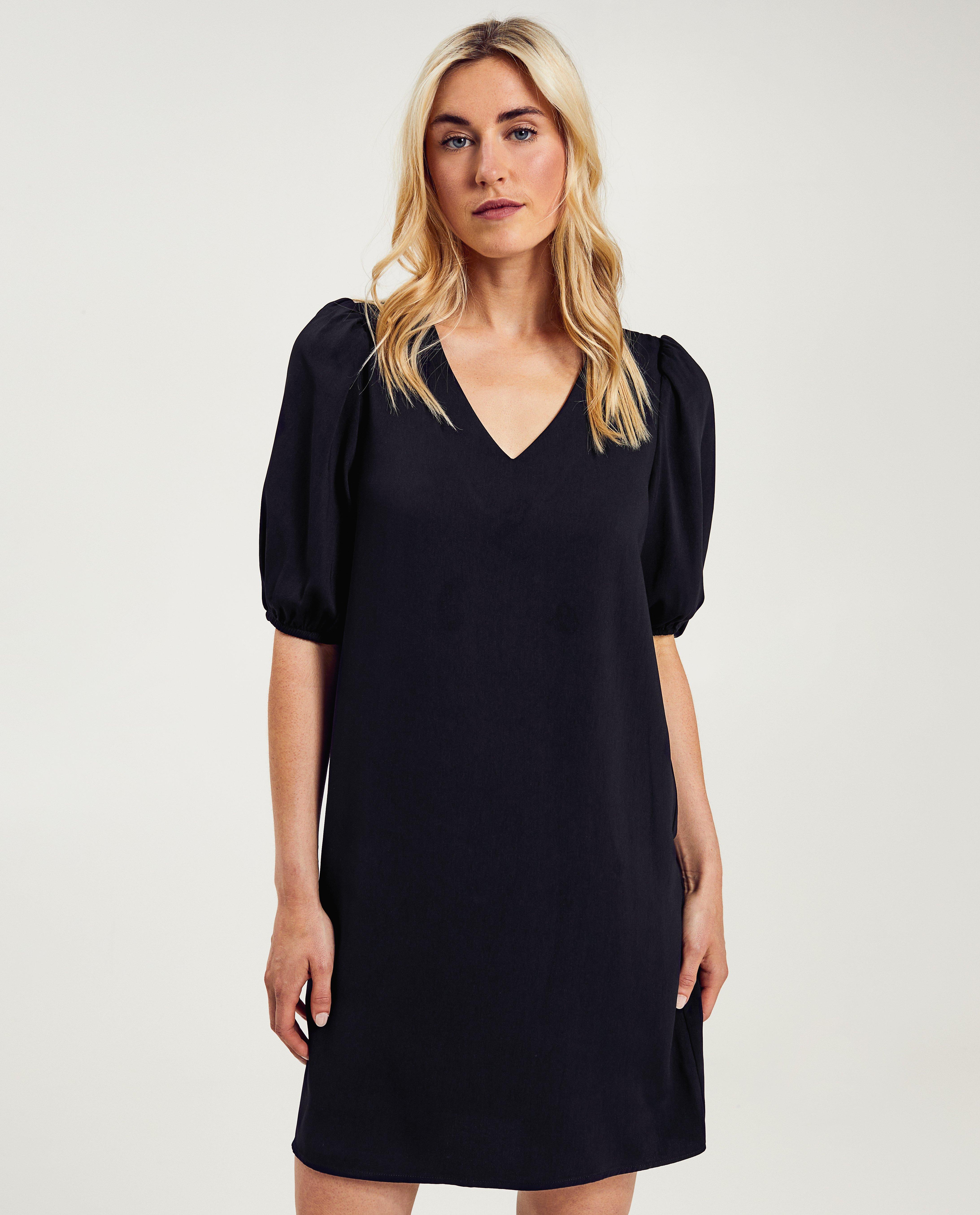 Robes - Robe noire structurée