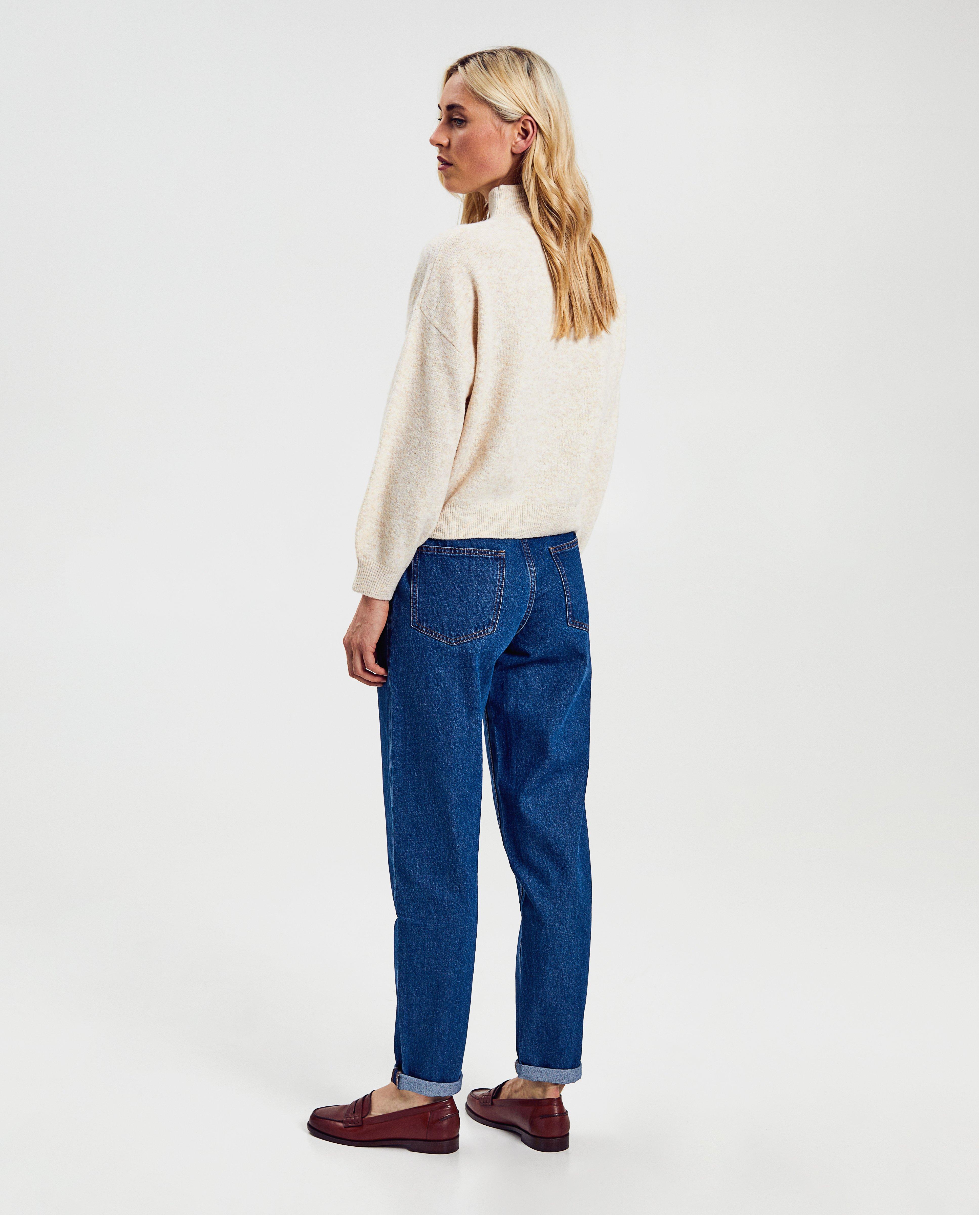 Donkerblauwe jeans, baggy fit - Product Detail - blauw - afbeelding nummer 2