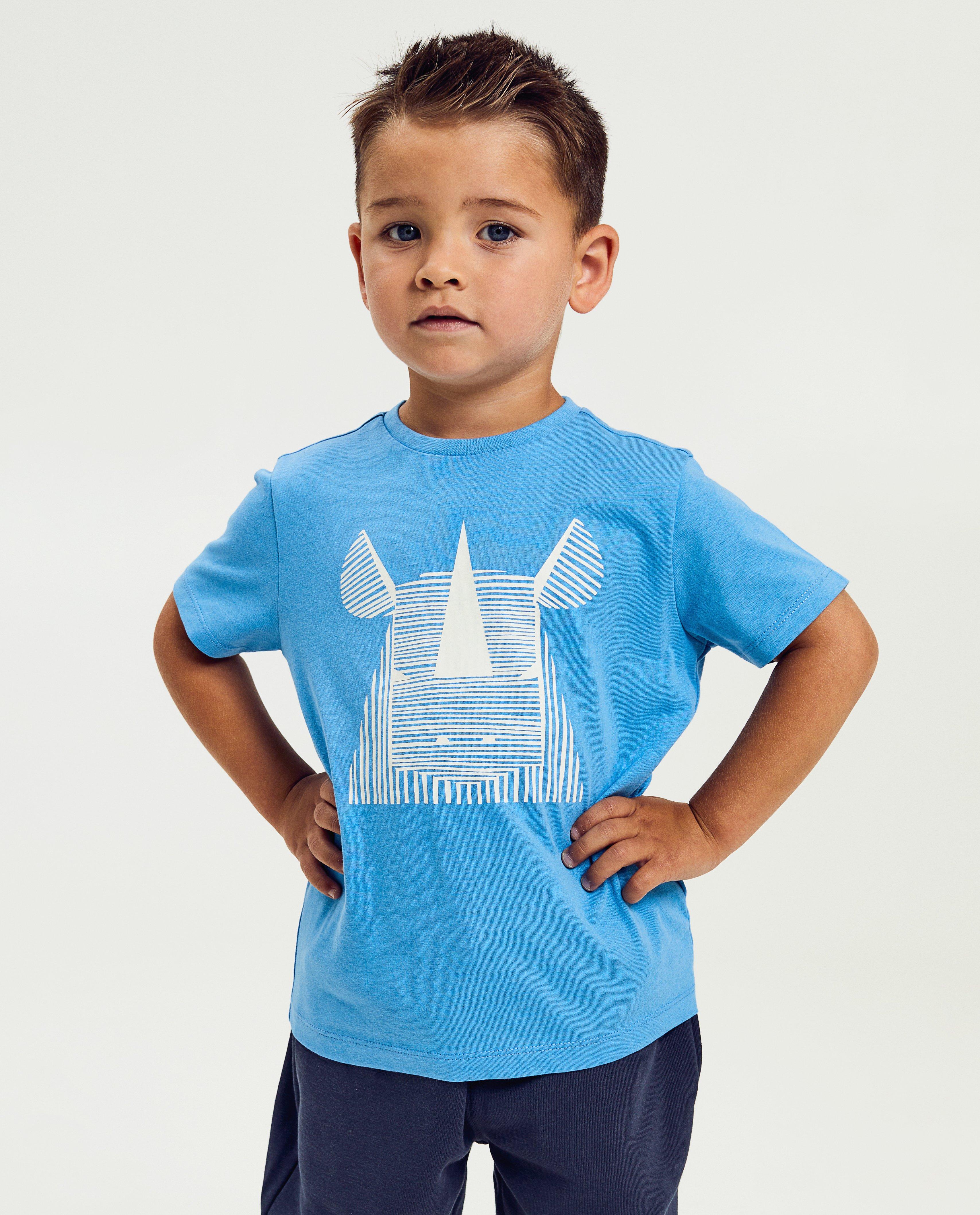 T-shirt avec un imprimé de rhinocéros - null - Besties