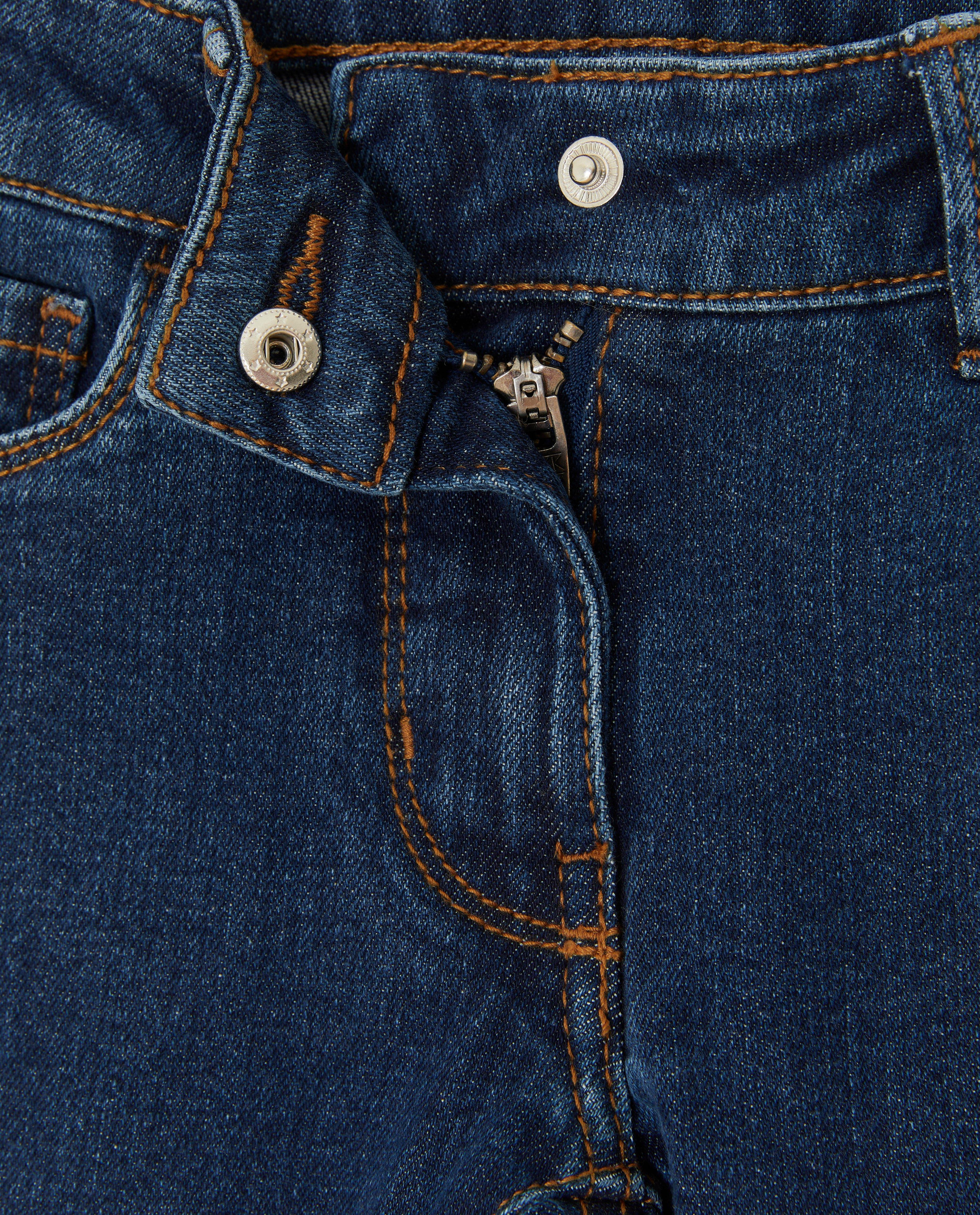 Jeans - Blauwe jeans, flared fit