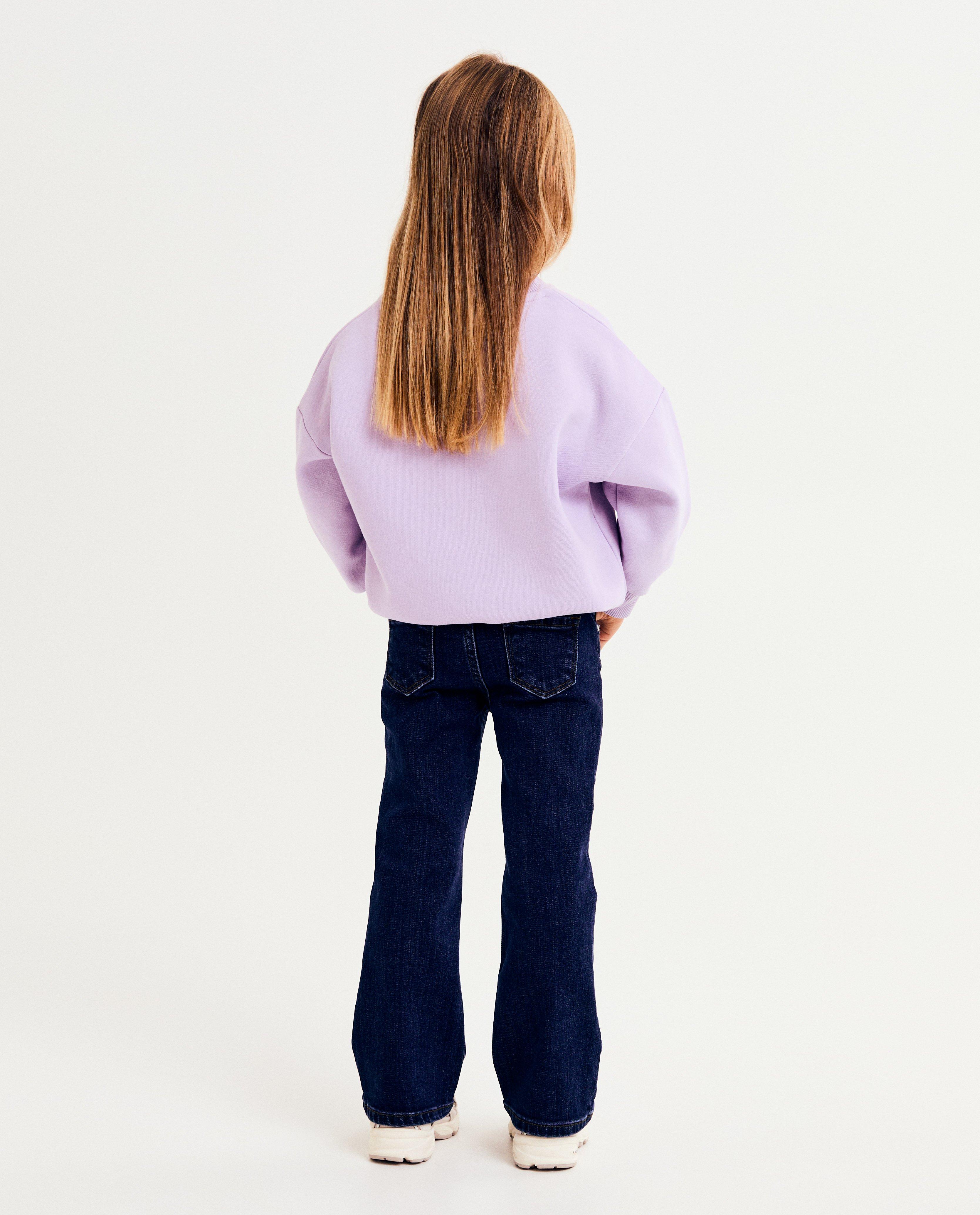 Jeans - Blauwe jeans, flared fit