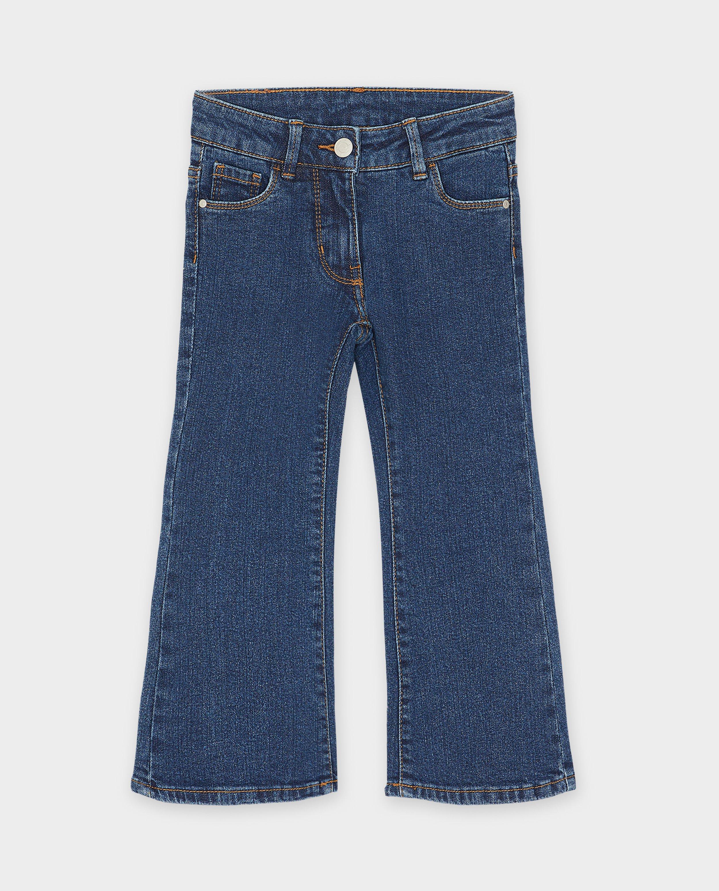 Jeans - Blauwe jeans, flared fit