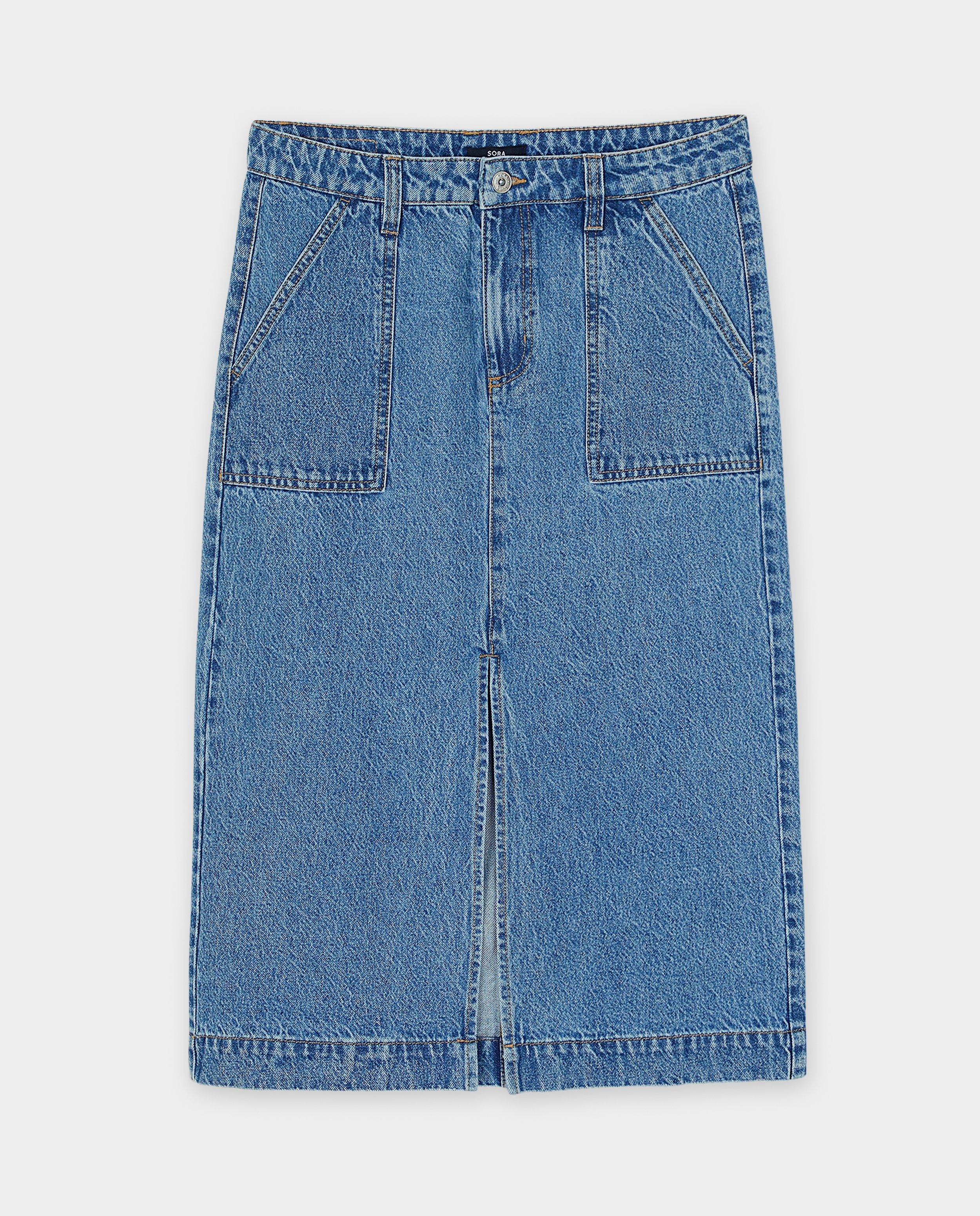 Rokken - Blauwe jeansrok