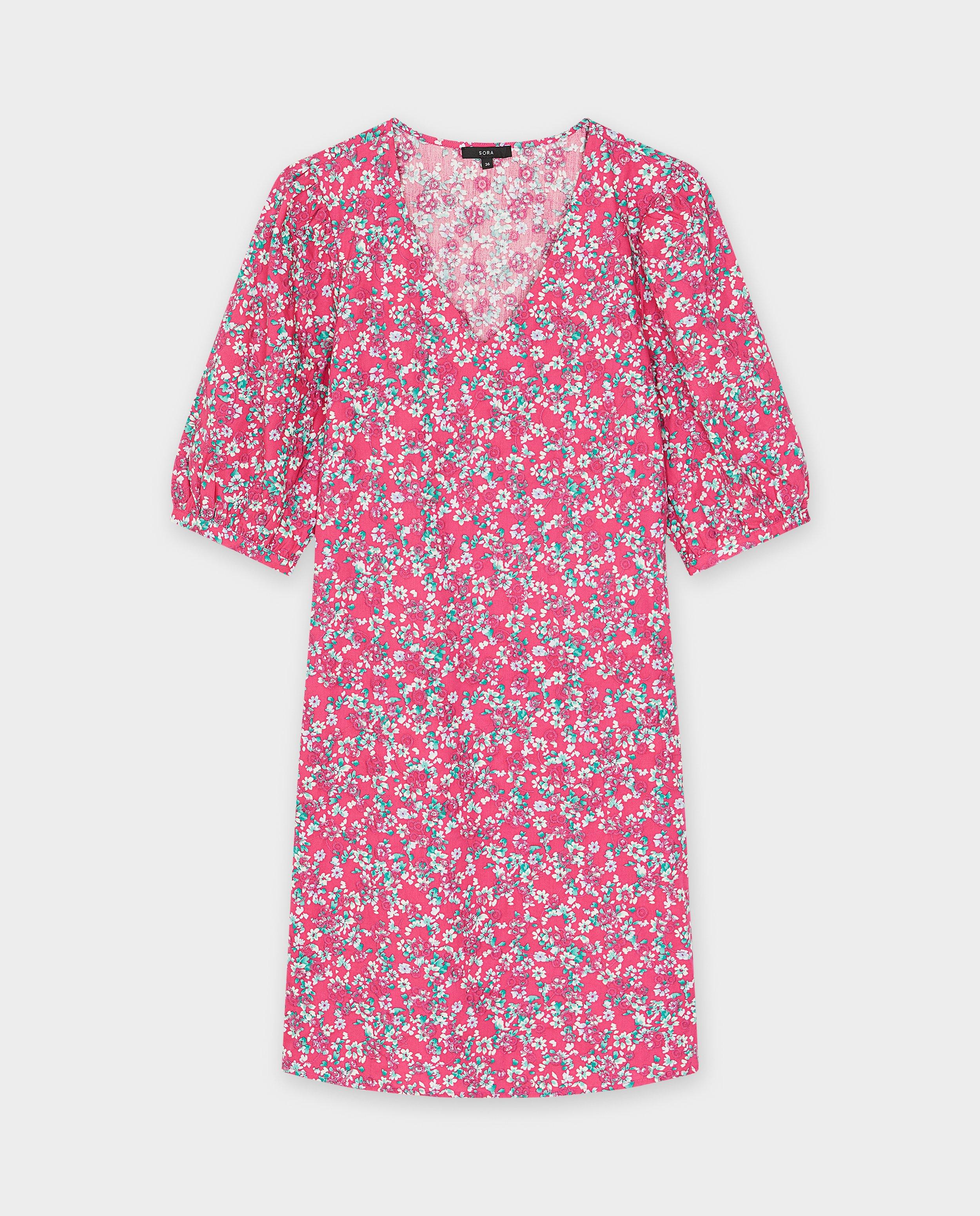 Kleedjes - Jurk met geborduurde bloemen