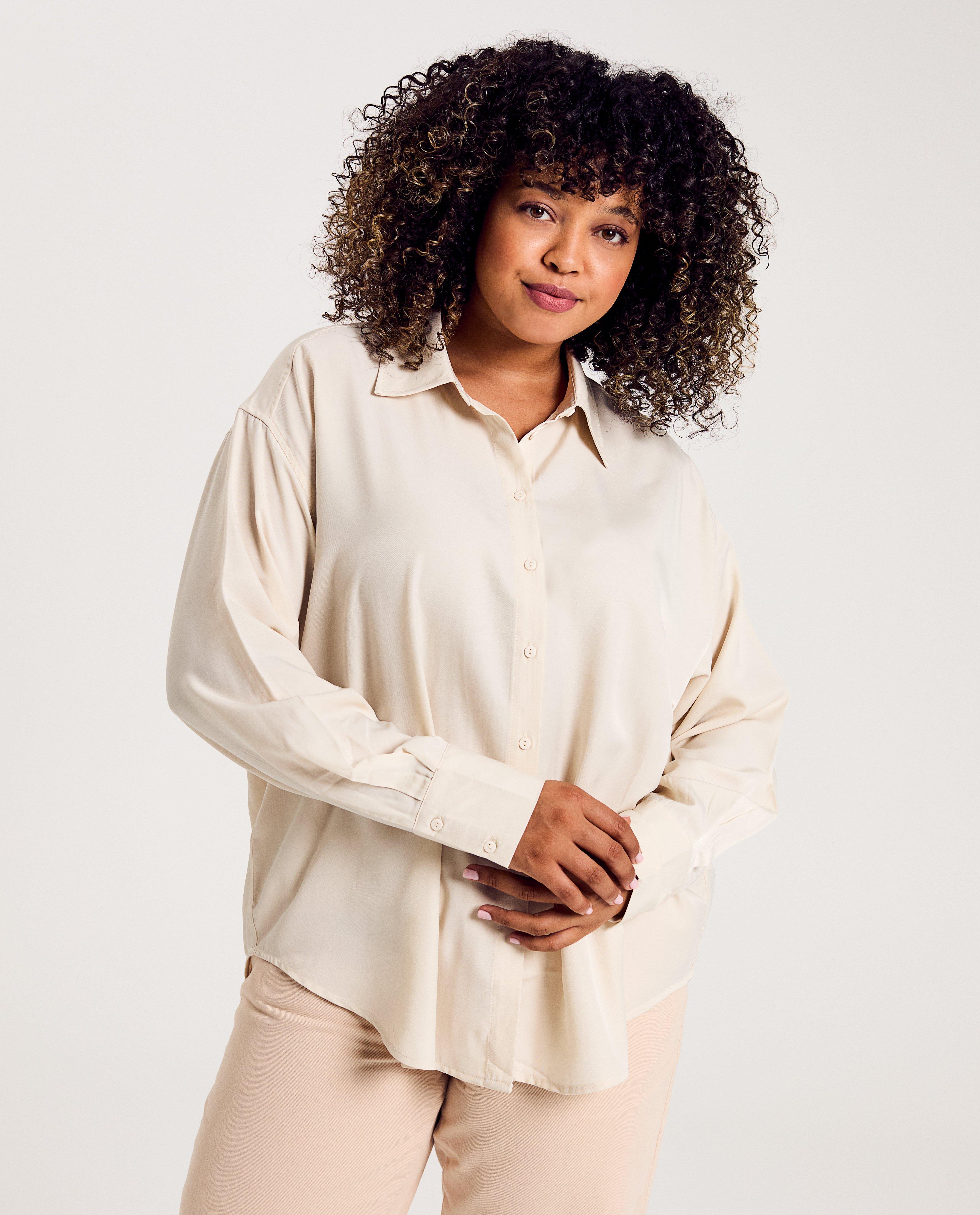 Beige hemd - null - Sora