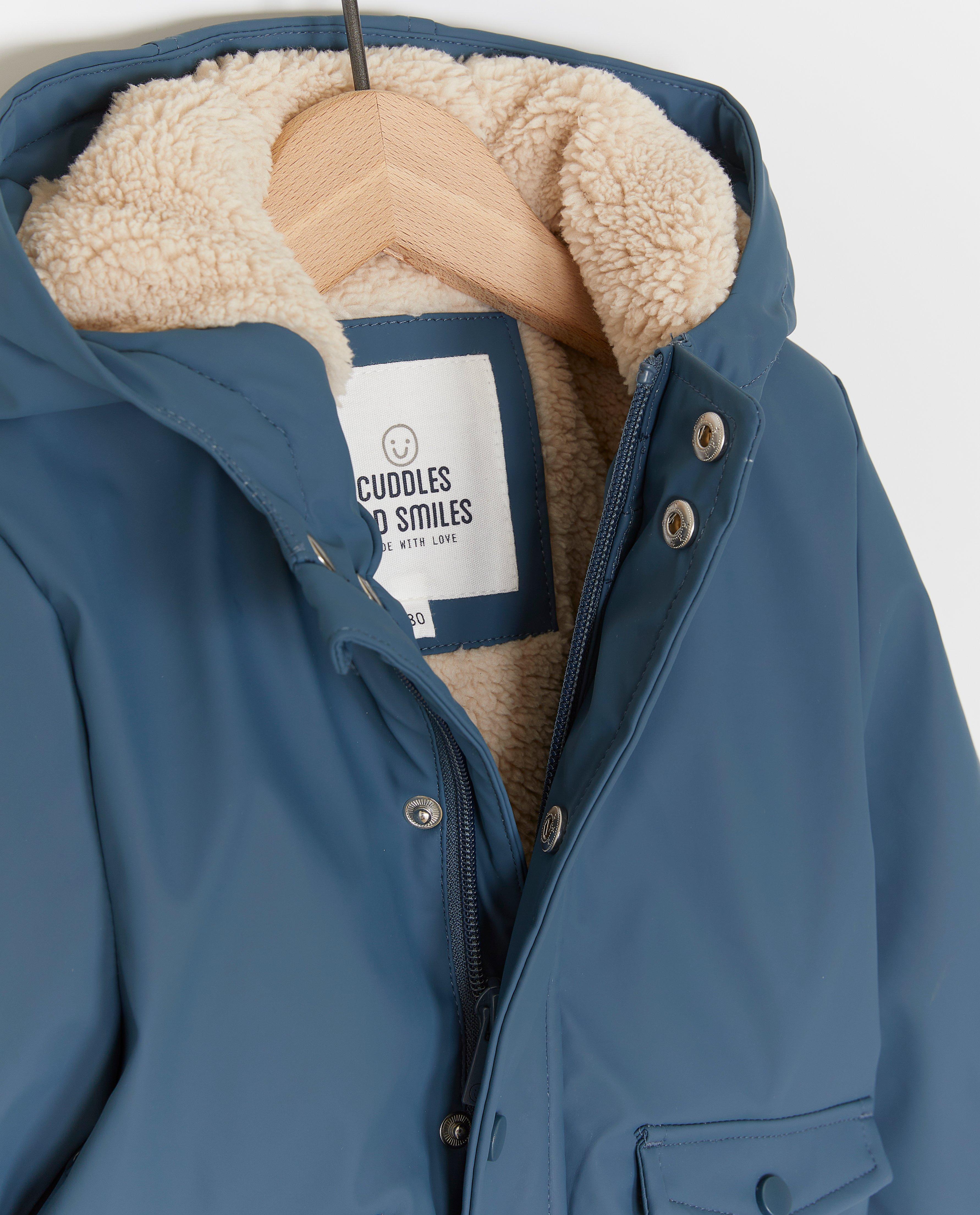 Jas met teddy voering - Product Detail - donkerblauw - afbeelding nummer 4