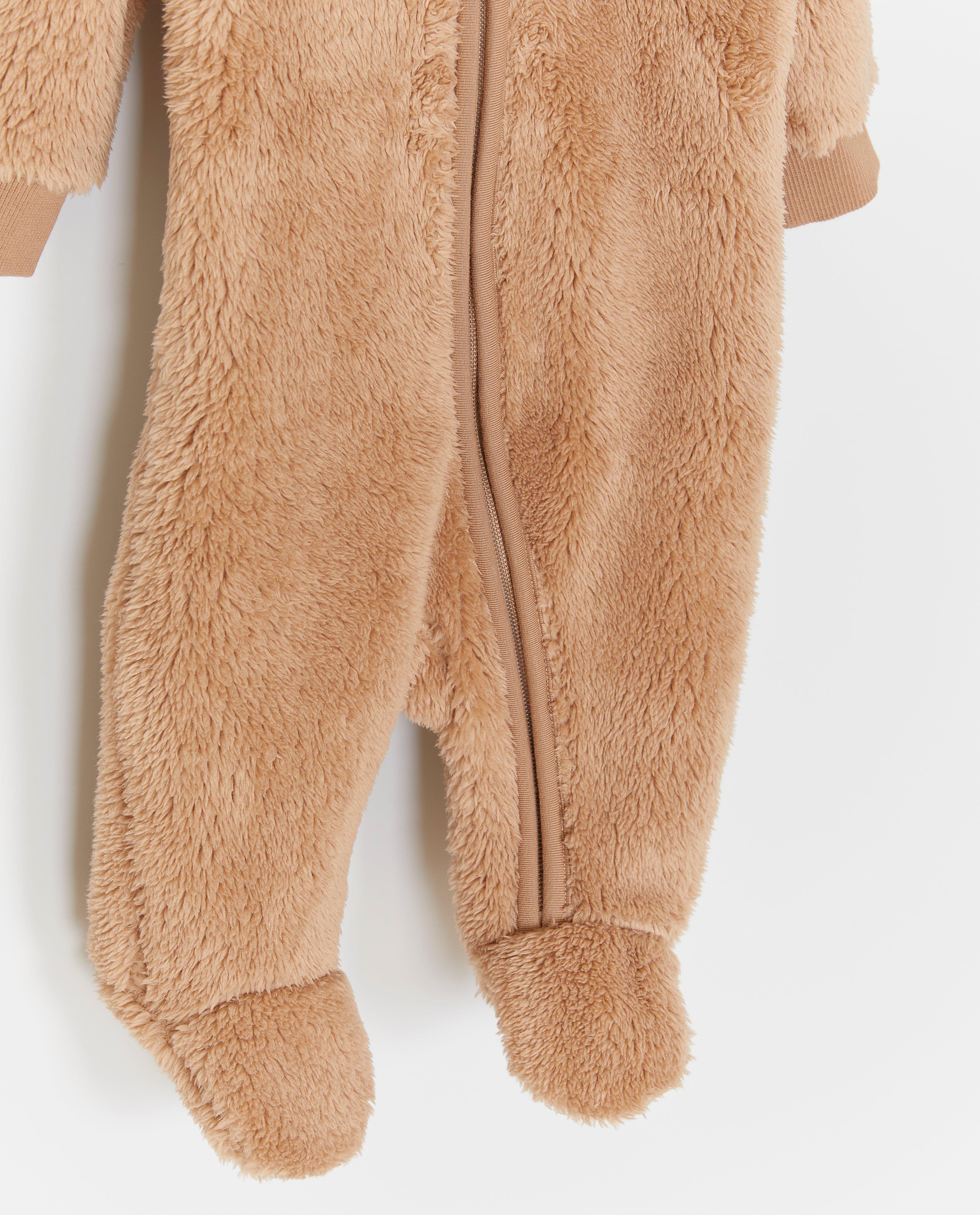 Poncho's en teddy's - Teddy onesie met oortjes
