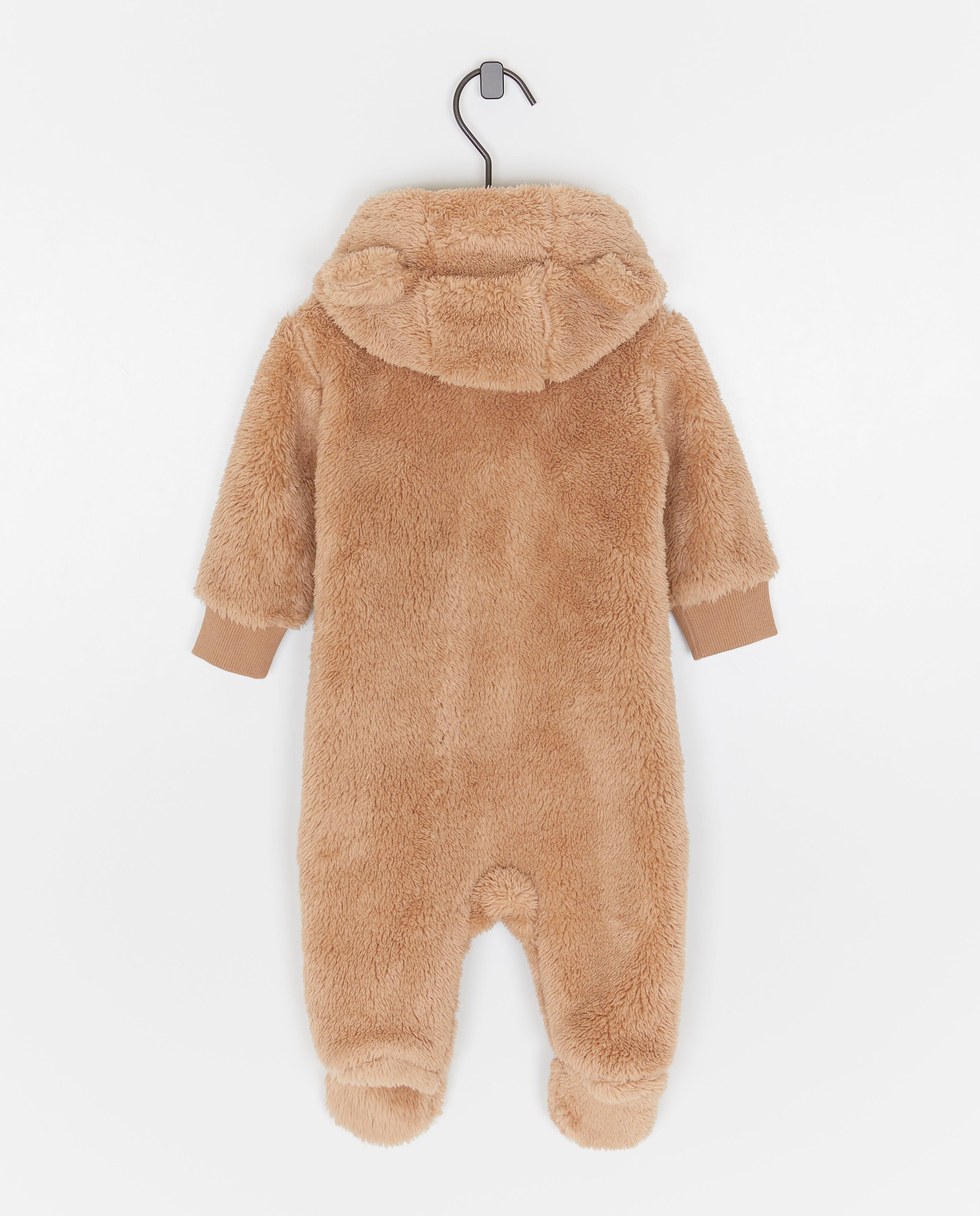 Poncho's en teddy's - Teddy onesie met oortjes