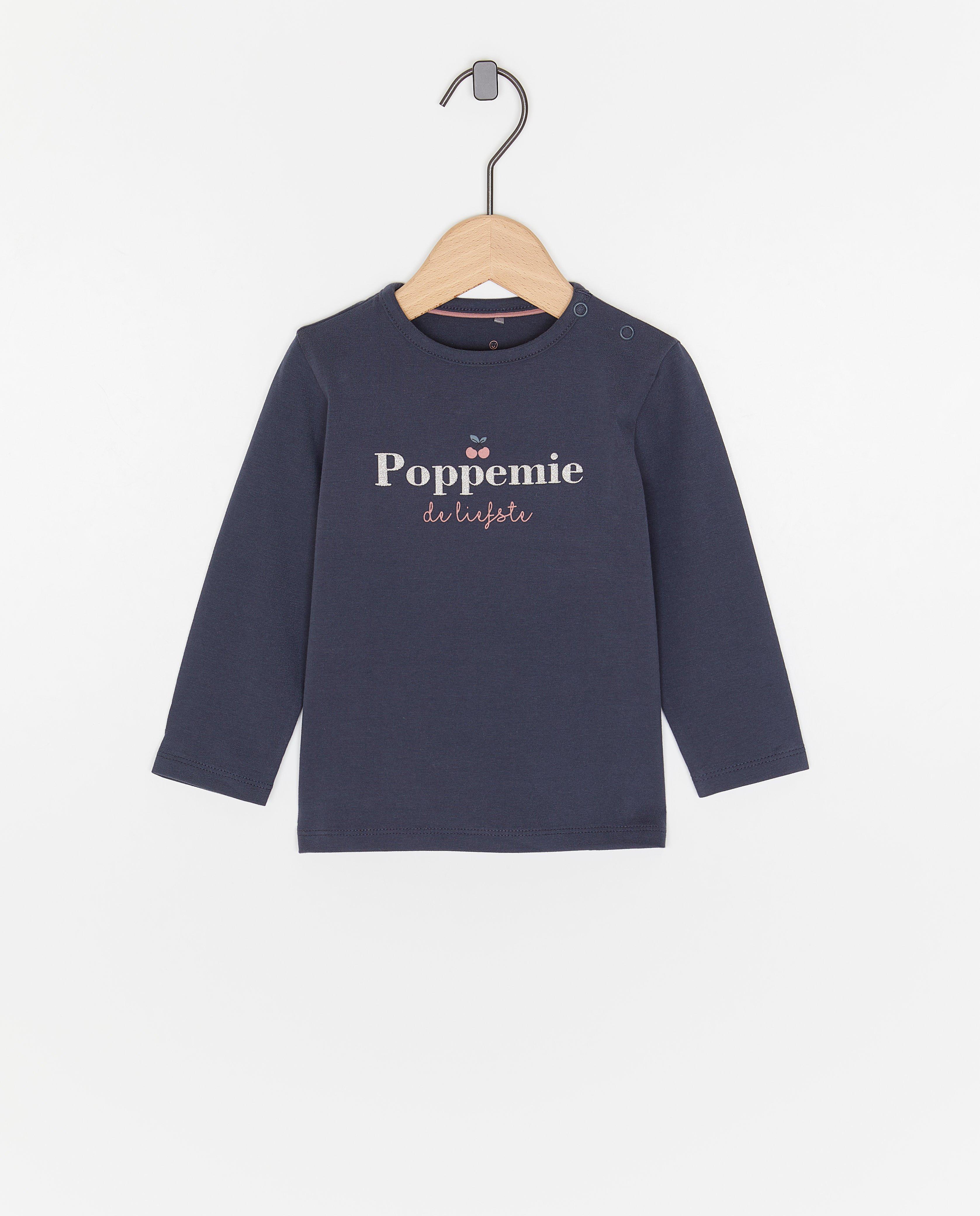 Longsleeve met opschrift, Babbelkous - null - Cuddles and Smiles